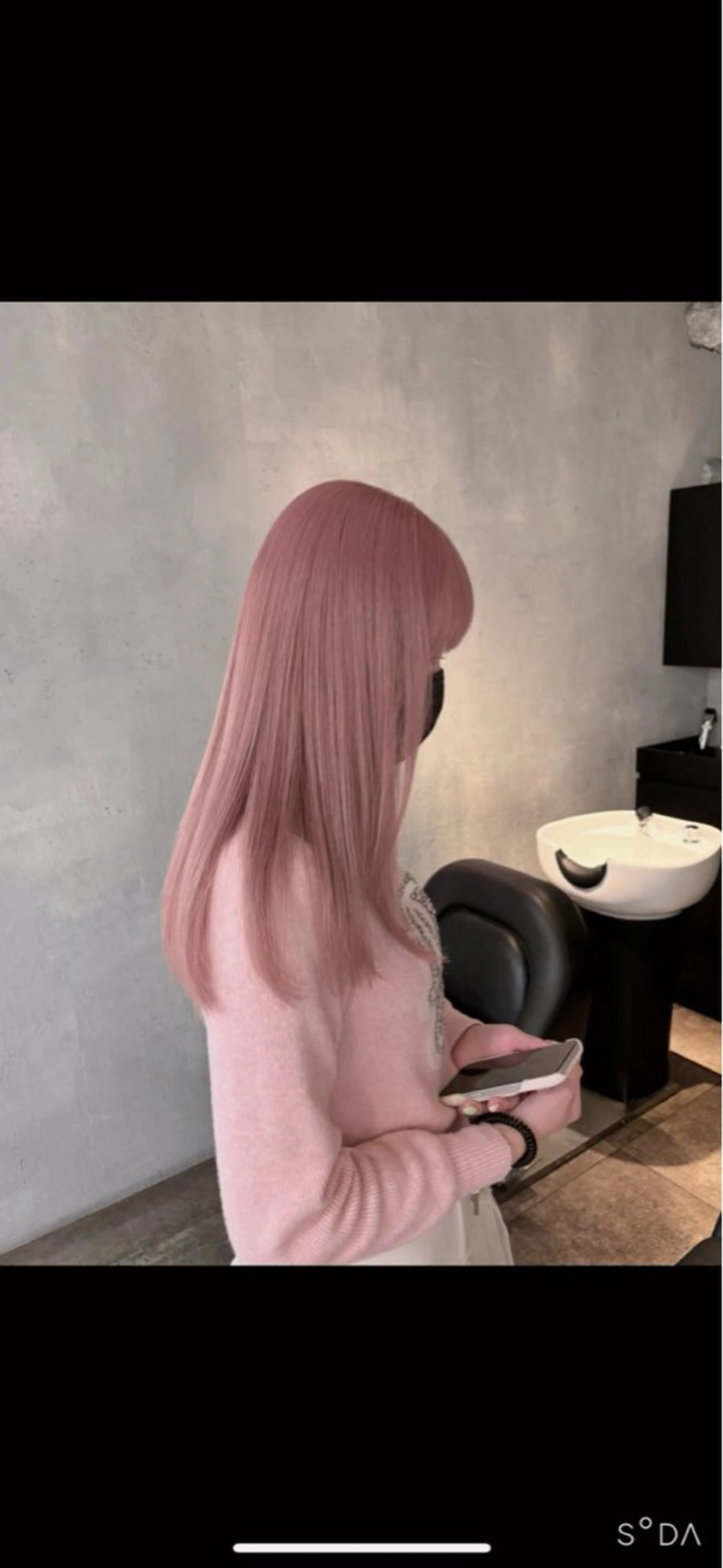 ロング カラー 柔らかbeige モトキのヘアスタイル