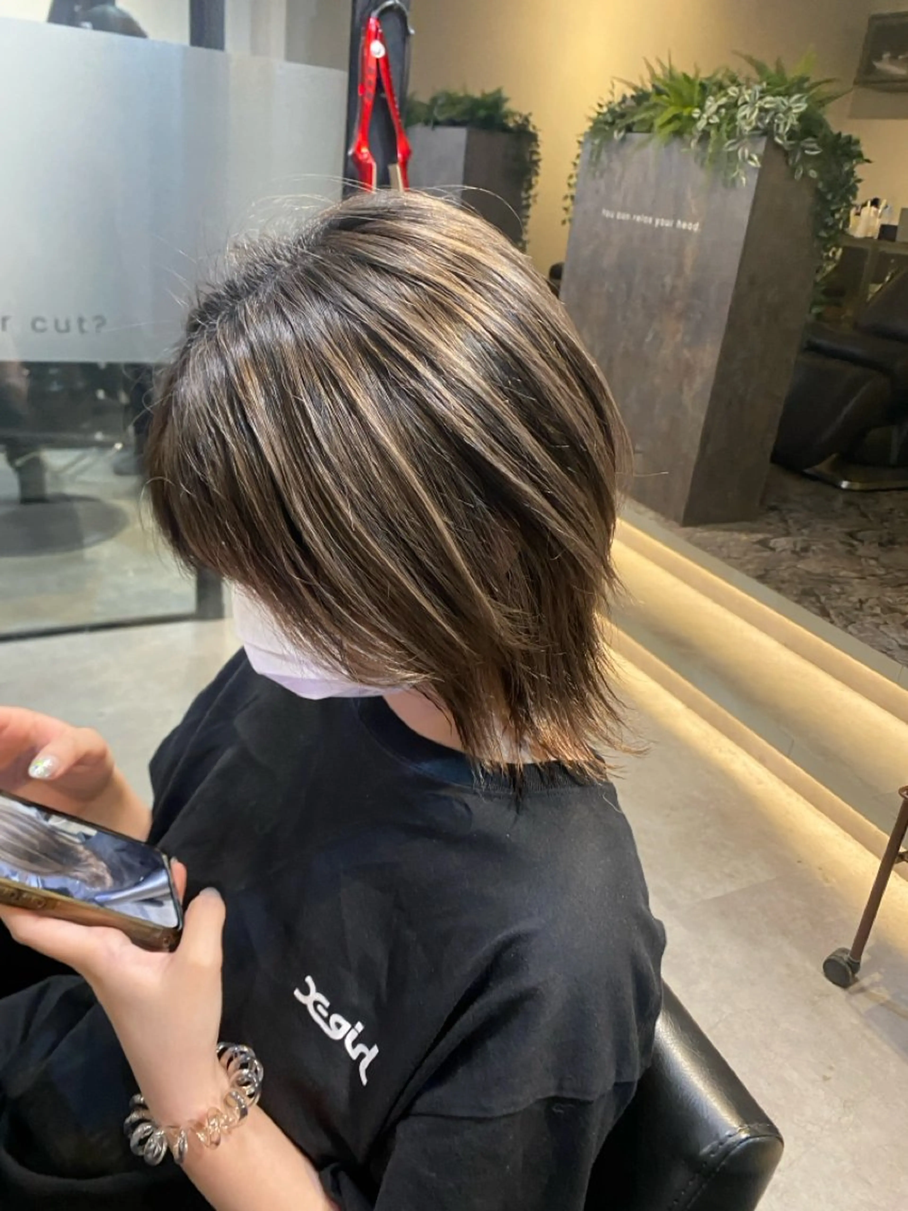 ショート カラー 🟡【美髪専門店】 ✨褒め髪/艶髪🟡のヘアスタイル