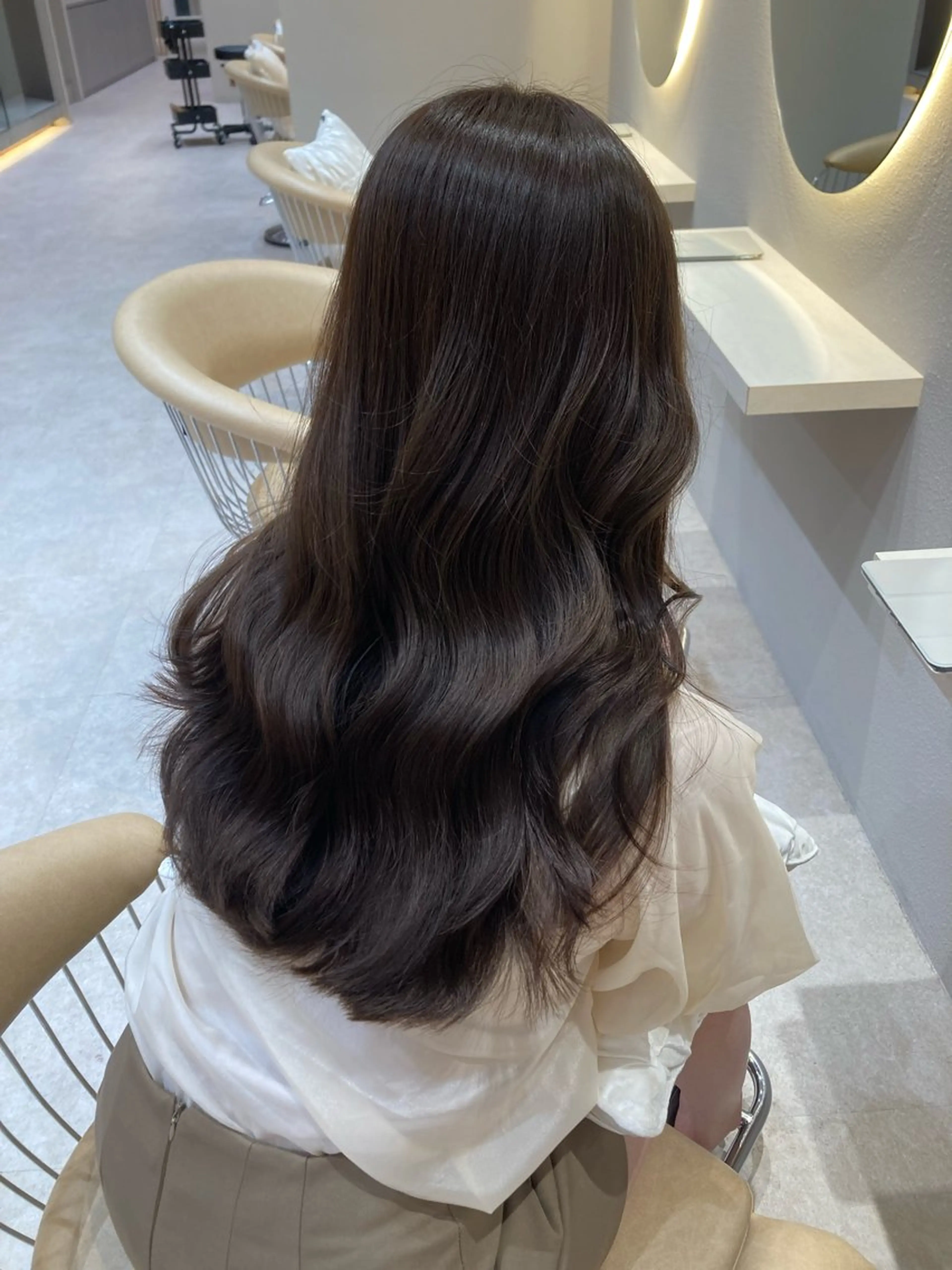 ロング ヘアカラー トリートメント 🩵縮毛矯正・ボブ 岩原朋也🩵のヘアスタイル