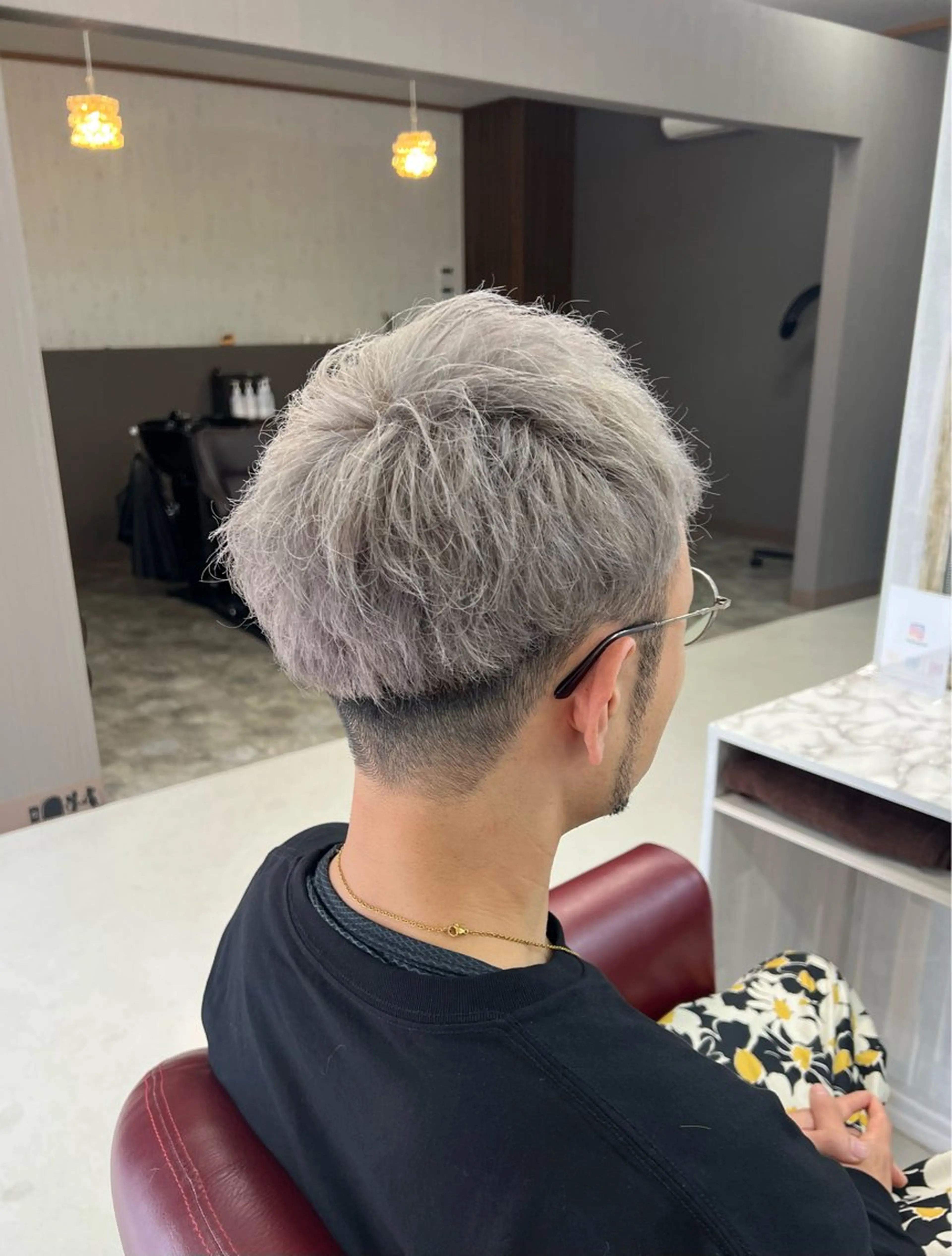 ショート カラー メンズ KEN 🌟のヘアスタイル