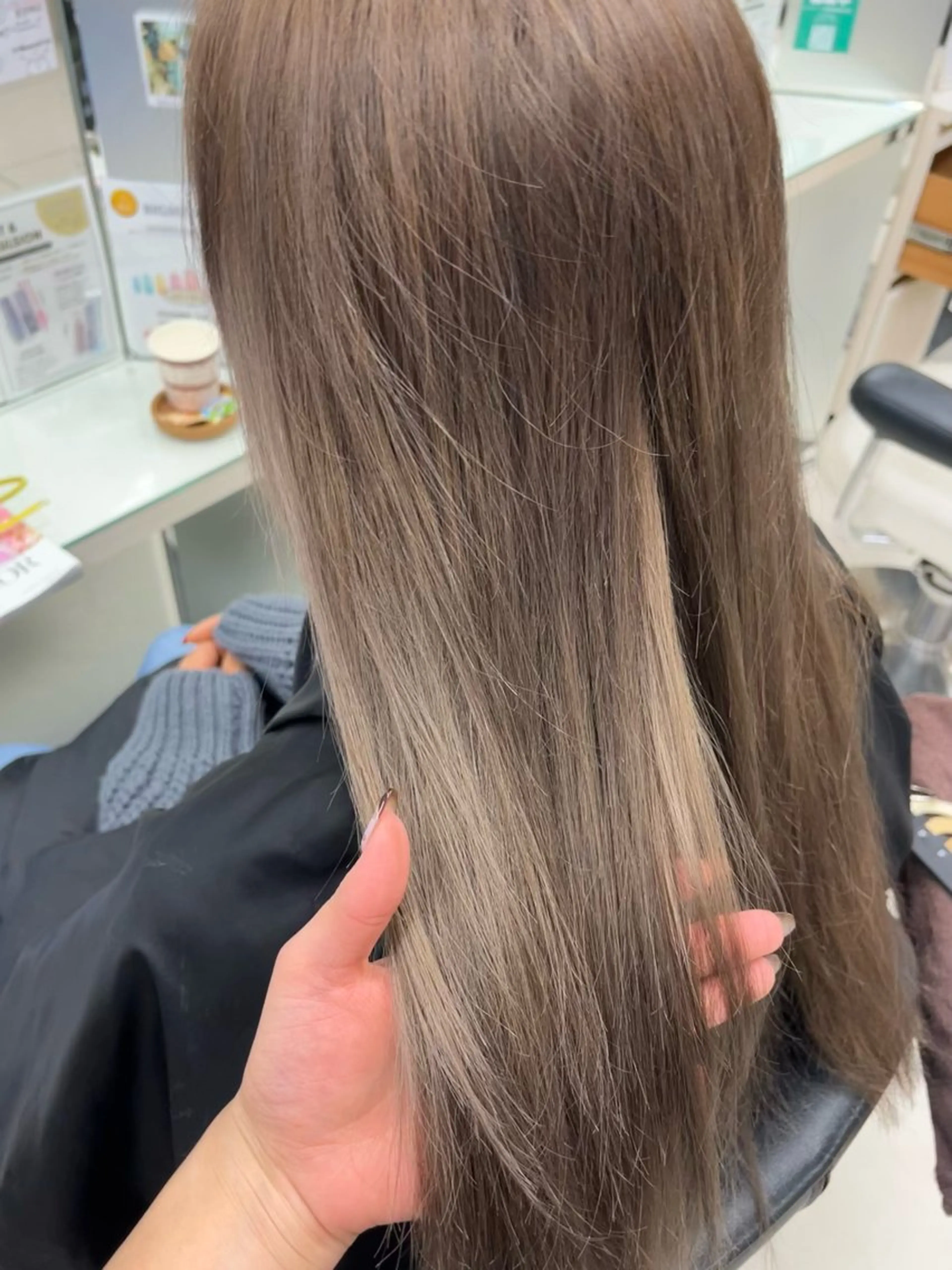 ロング カット ヘアカラー バレイヤージュ/ヘア アレンジ/shionのヘアスタイル