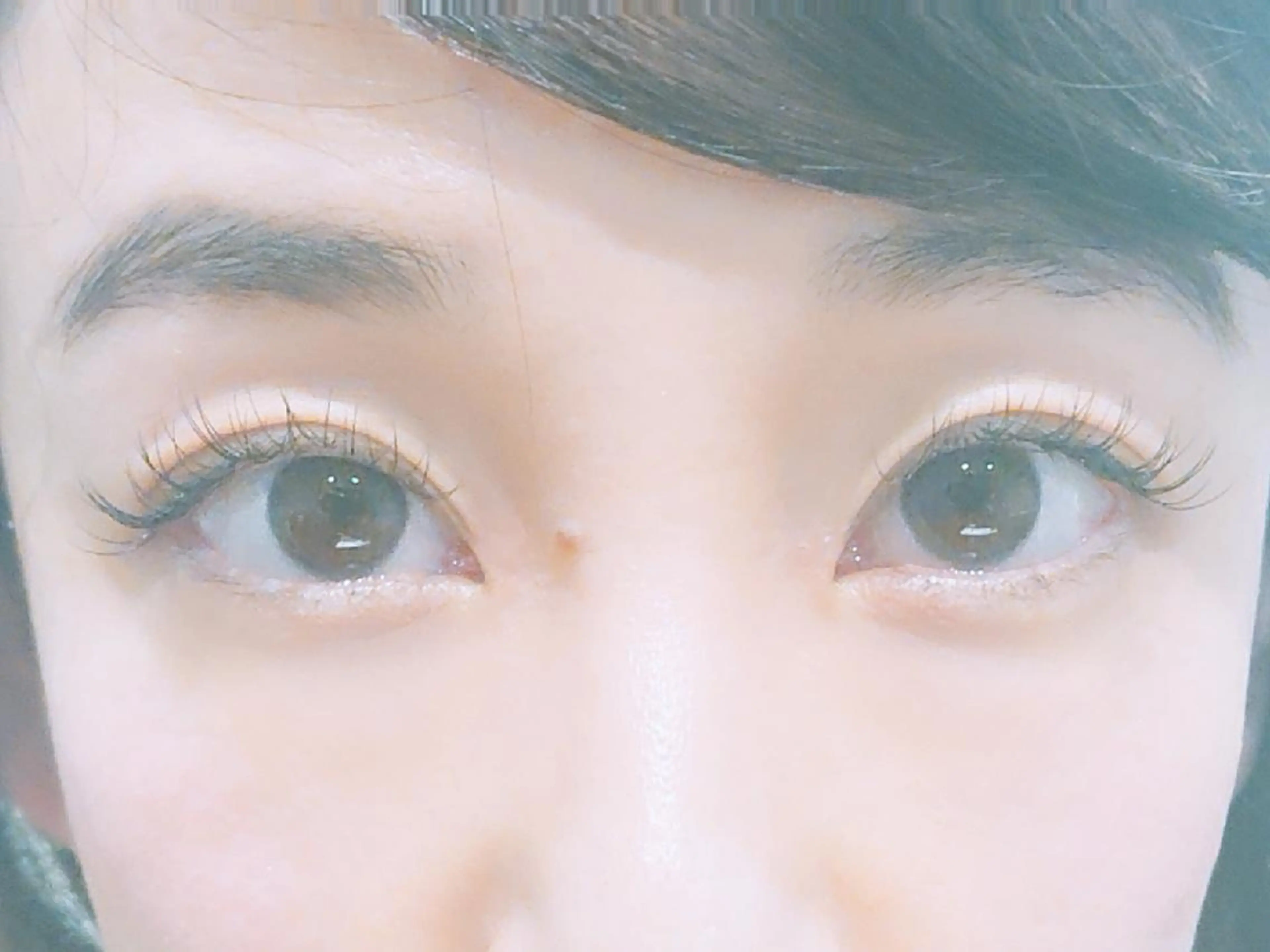 マツエク・マツパ 目尻長め blossom🌺 井比のマツエク・マツパデザイン