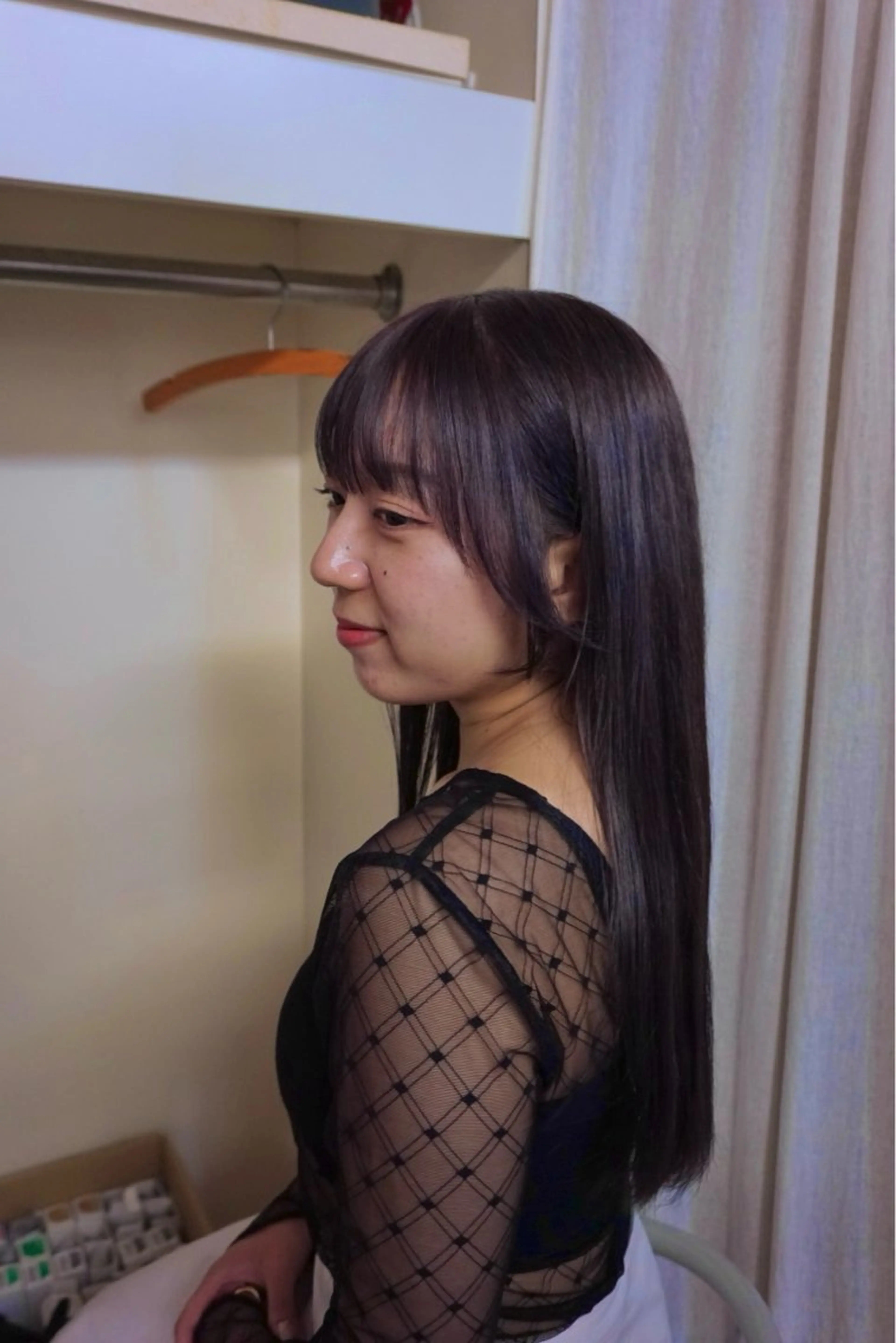 ロング カラー 小林 かんなのヘアスタイル