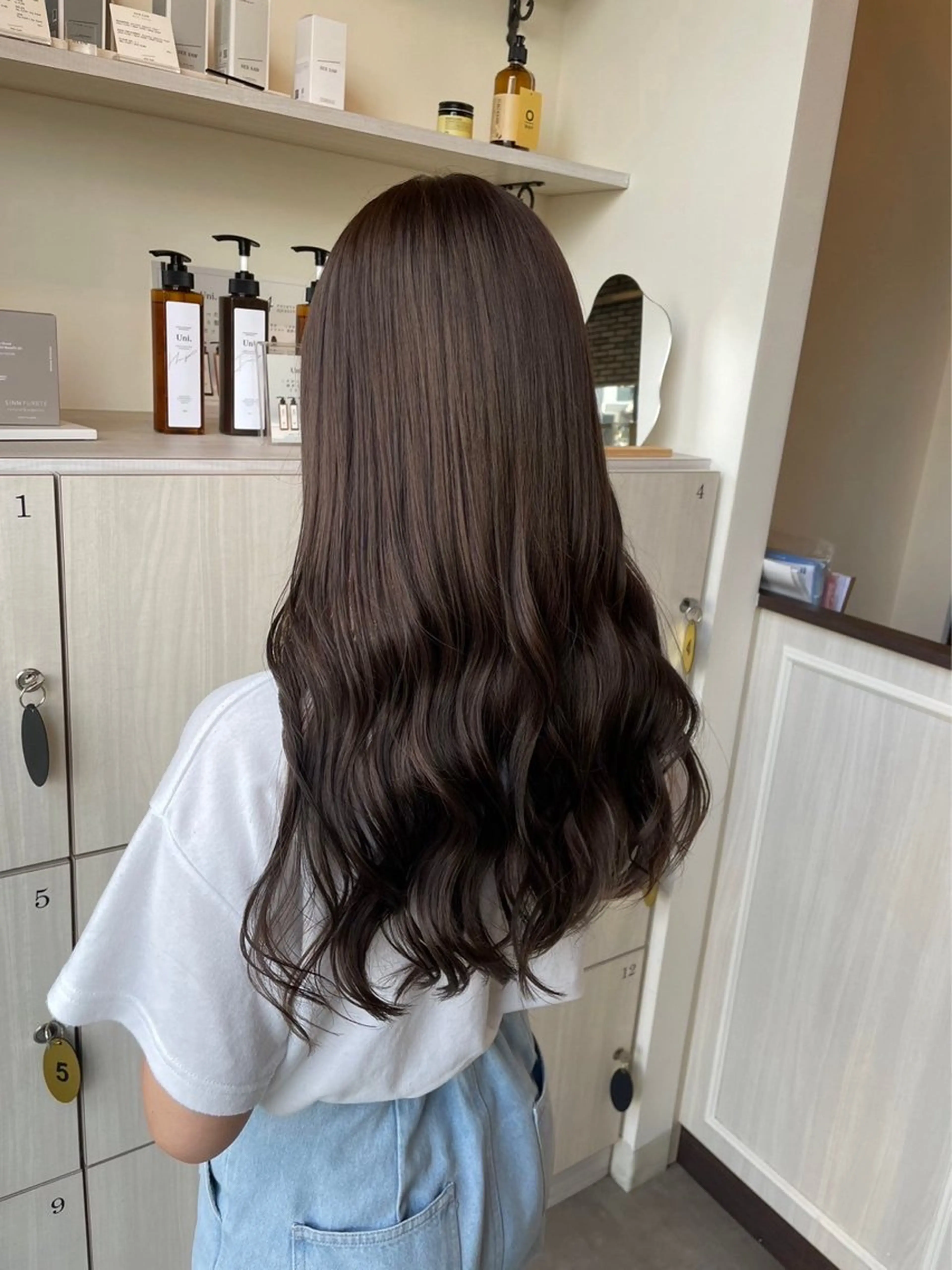 カラー hirano harukaのヘアスタイル