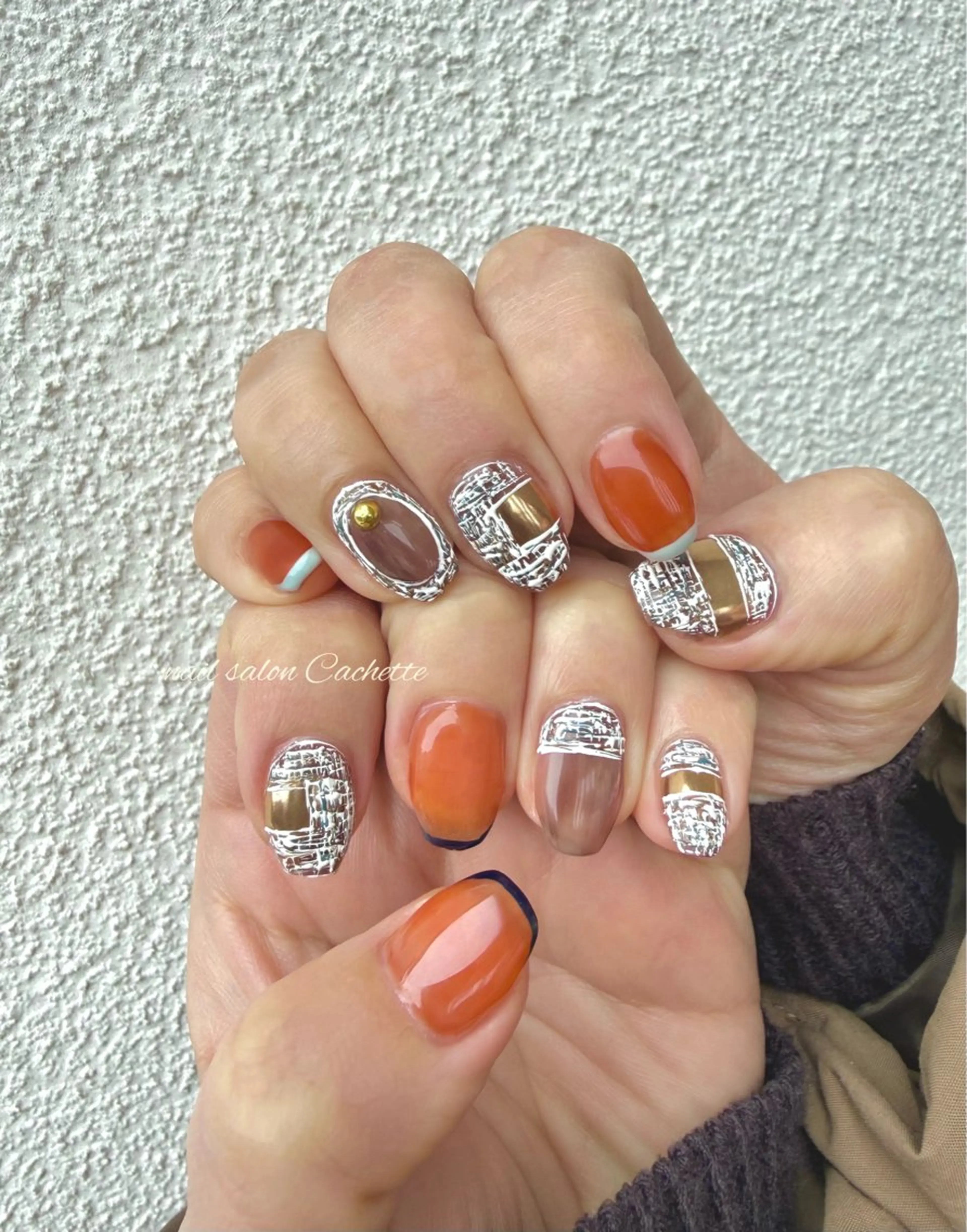 ネイル ハンドネイル ✧Cachette✧ YUKARIのネイルデザイン