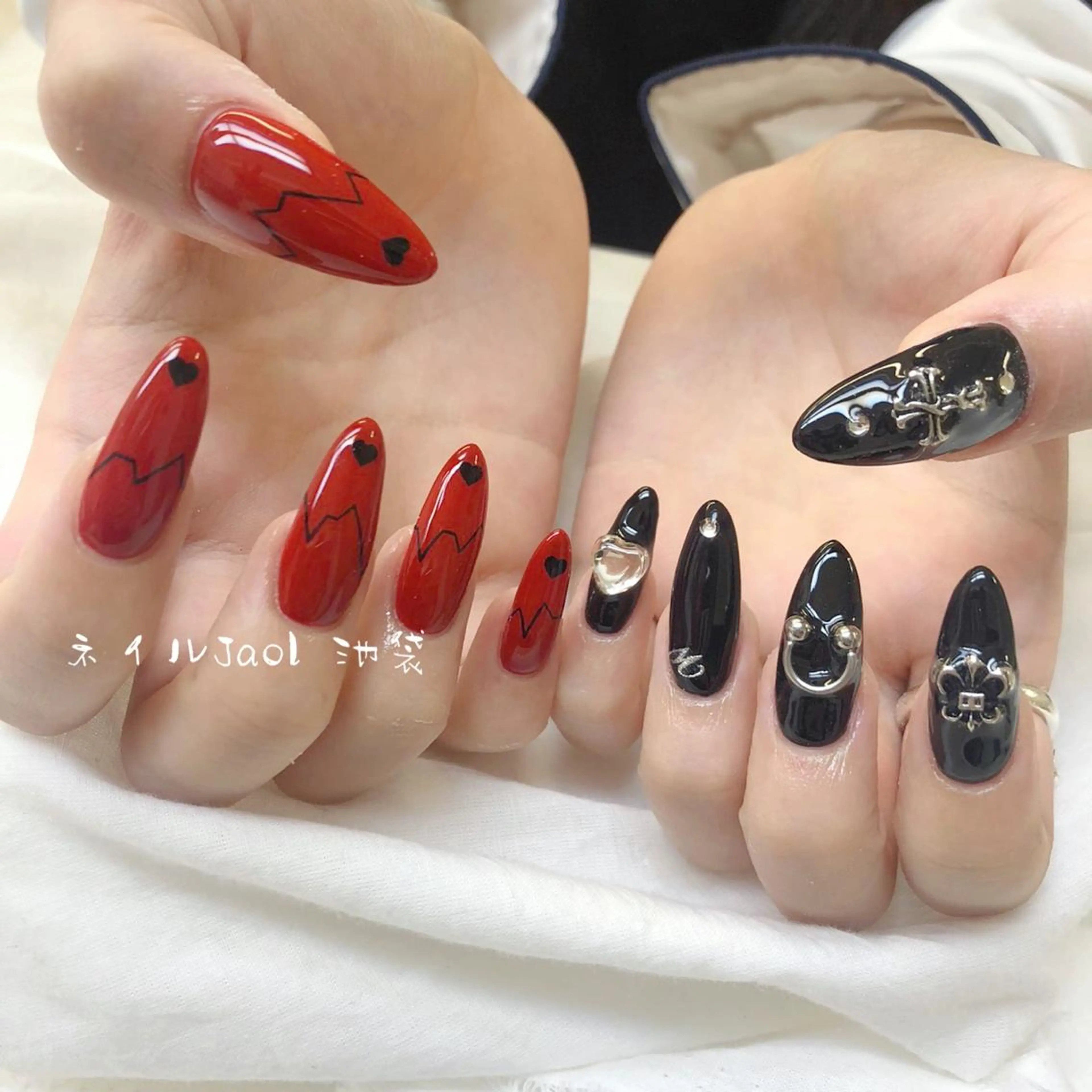 ロング ネイルJaol 池袋のネイルデザイン