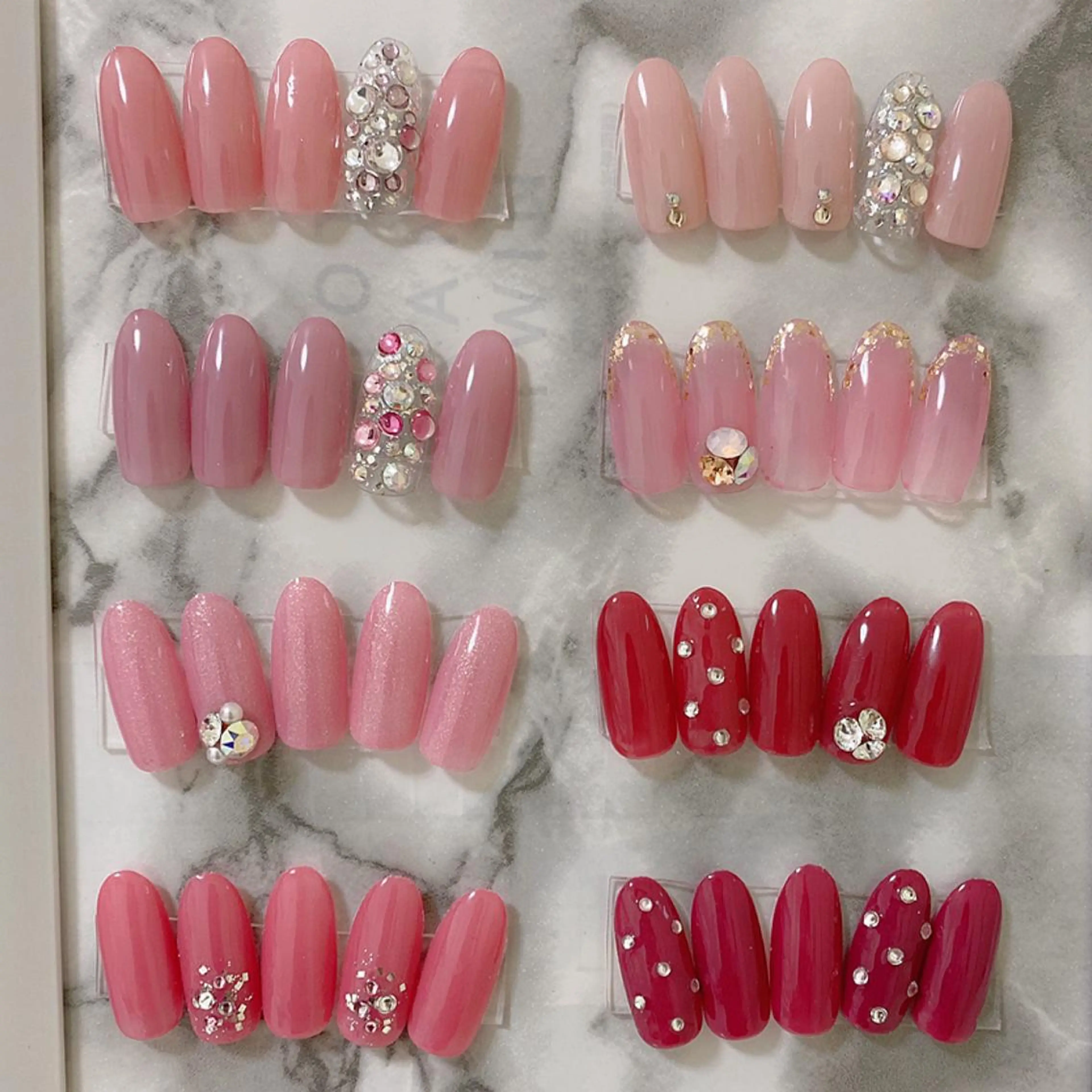 ネイル アートネイル ジェルネイル 韓国ネイル パラジェル RiLion💗 Risa🦋💜のネイルデザイン