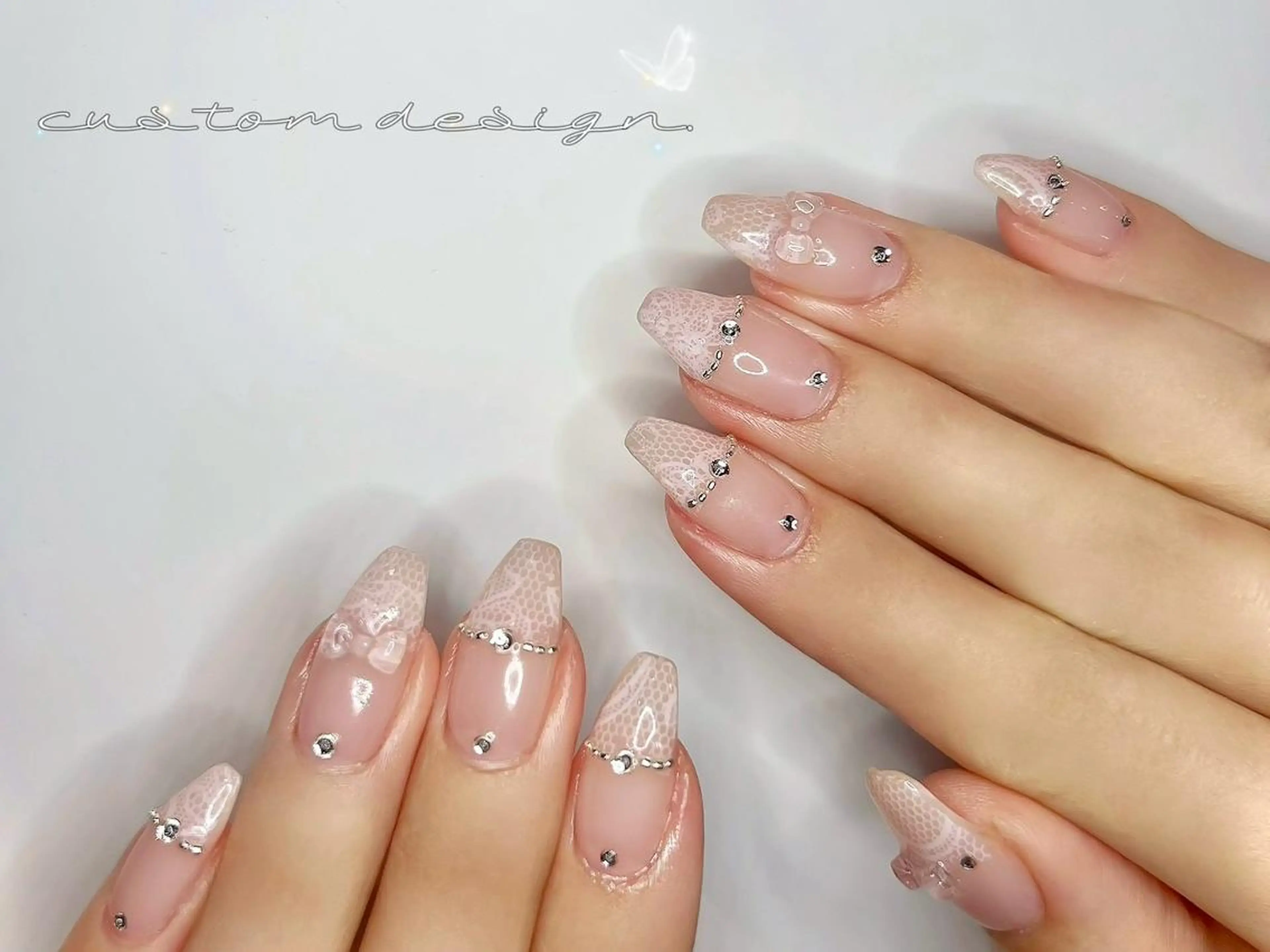ネイル 持ち込み Bianca大名店 yonekuraのネイルデザイン
