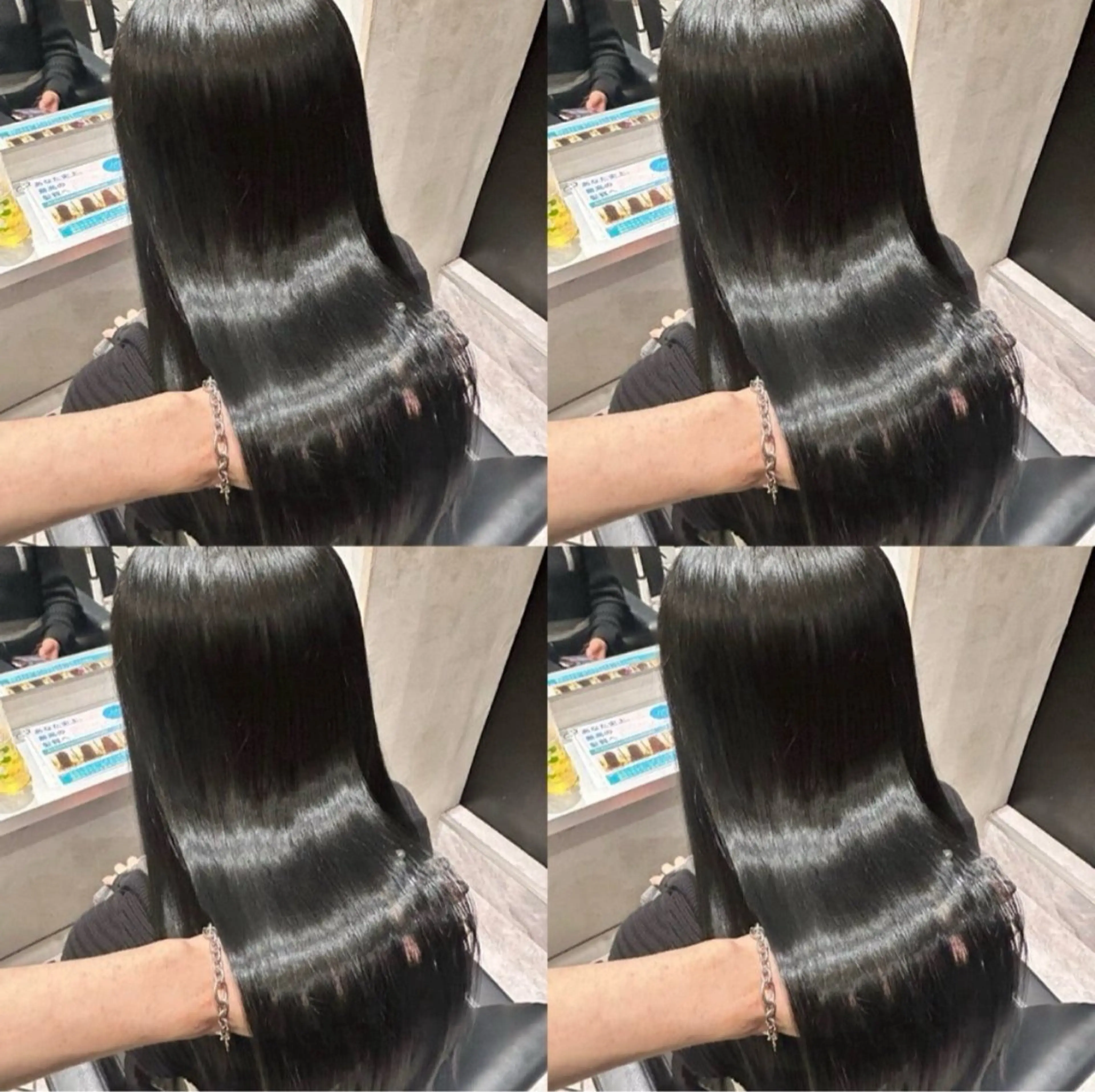 ロング ヘアカラー トリートメント 透明感×髪質改善× エクステそうまのヘアスタイル