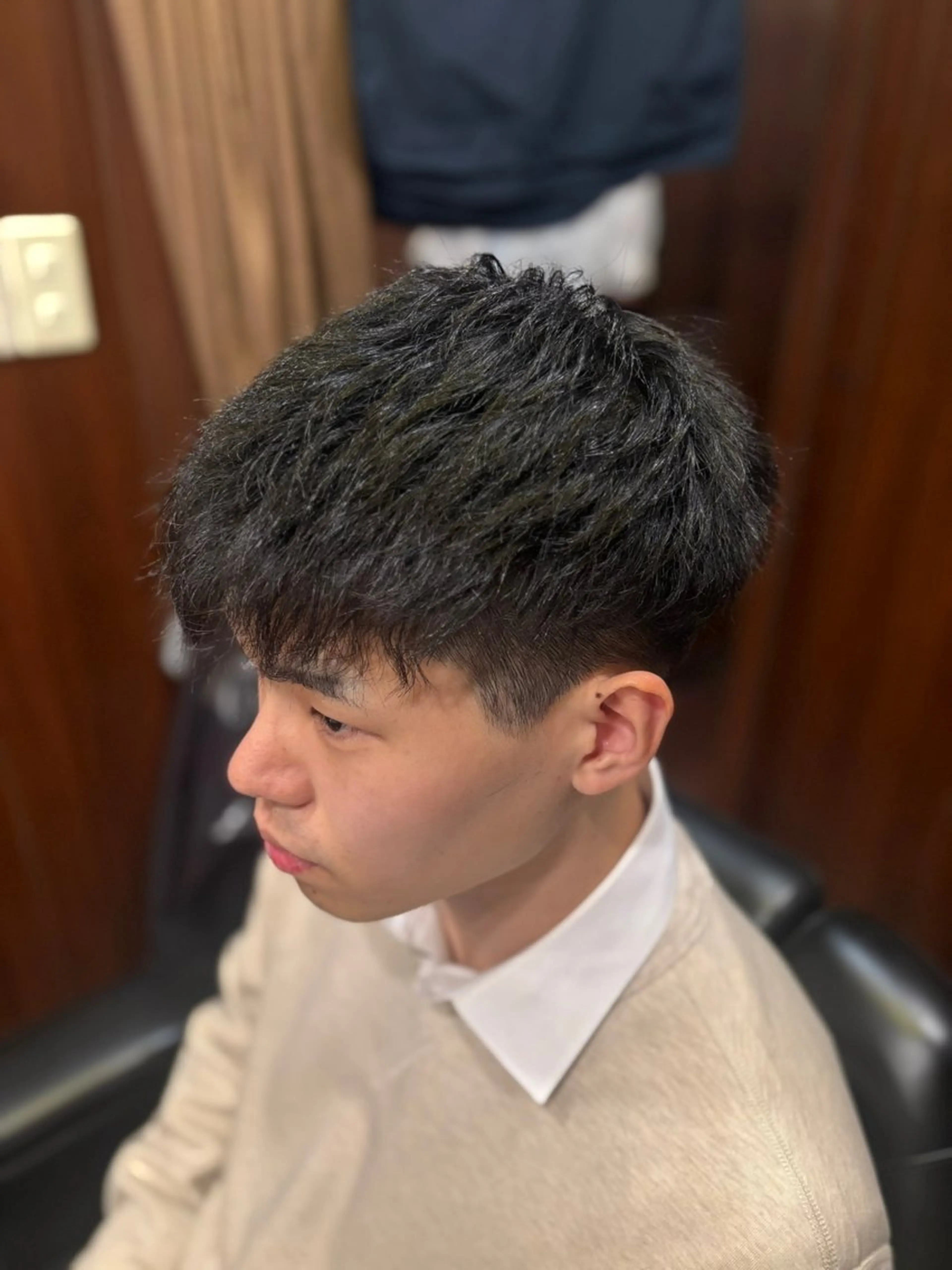 ショート メンズ マッシュ メンズパーマ HIROGINZA Yukinoのヘアスタイル