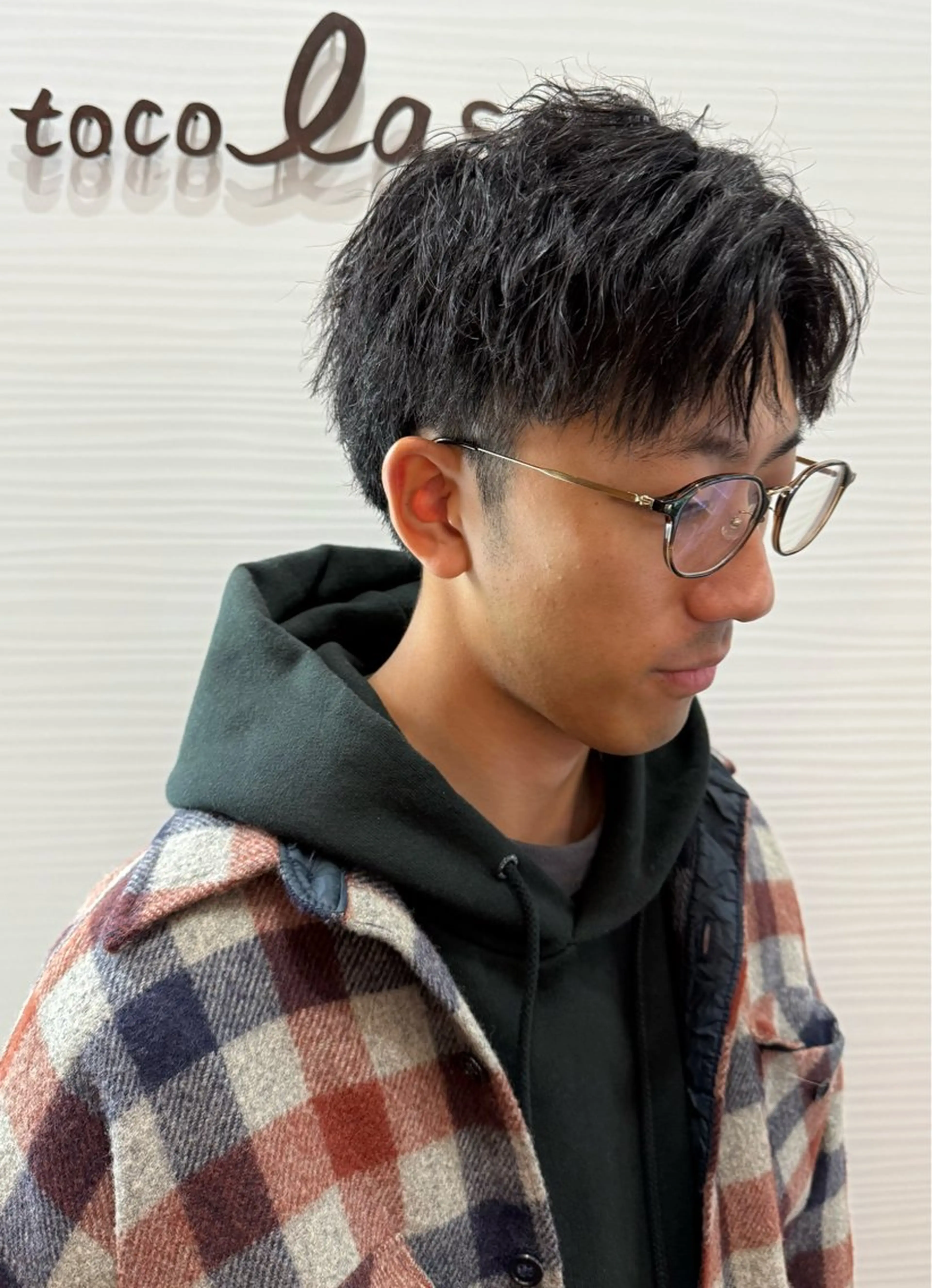 ショート 冨樫 怜央のヘアスタイル