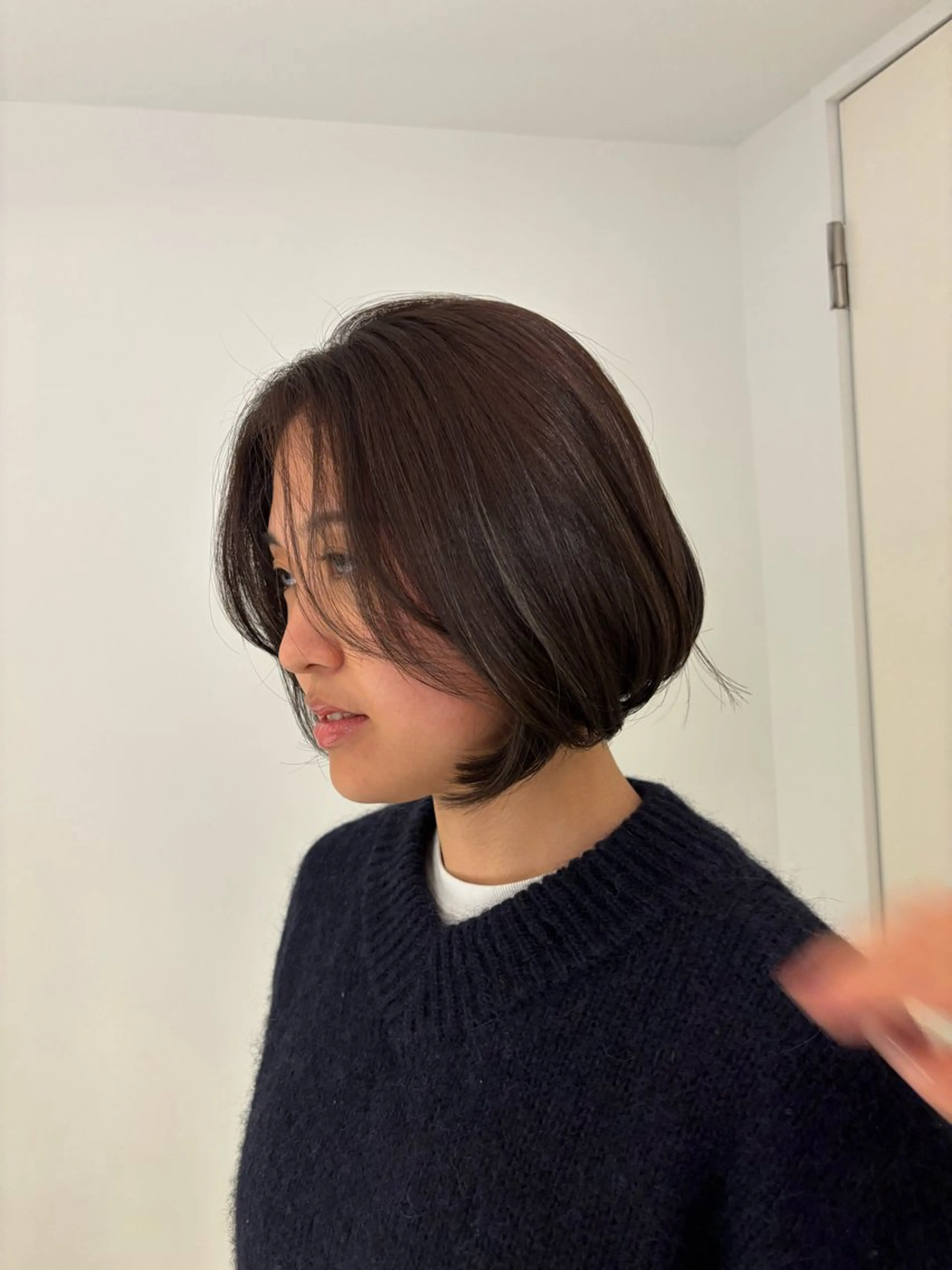 ミディアム ハイトーン/ ハイライト真柚🍨のヘアスタイル