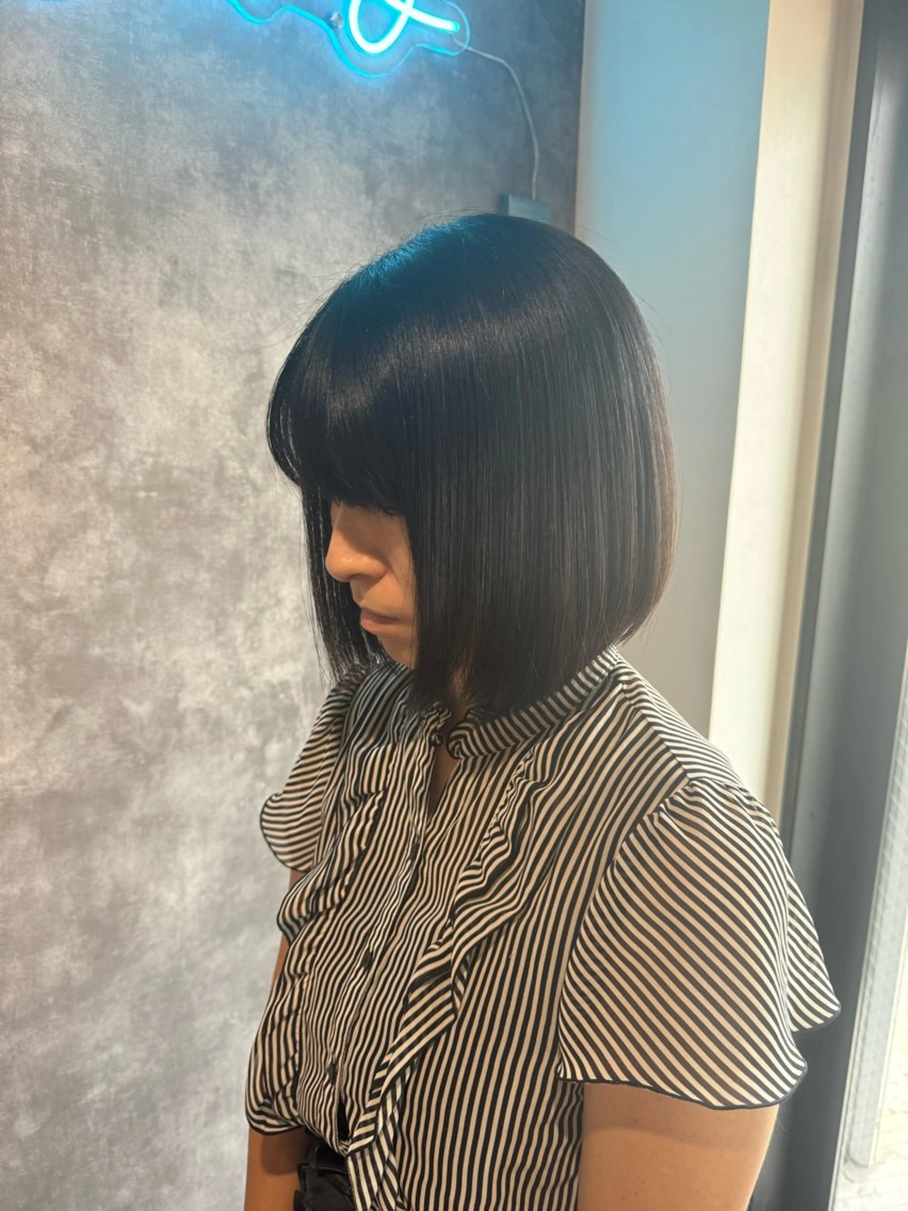 ミディアム a. kentoのヘアスタイル