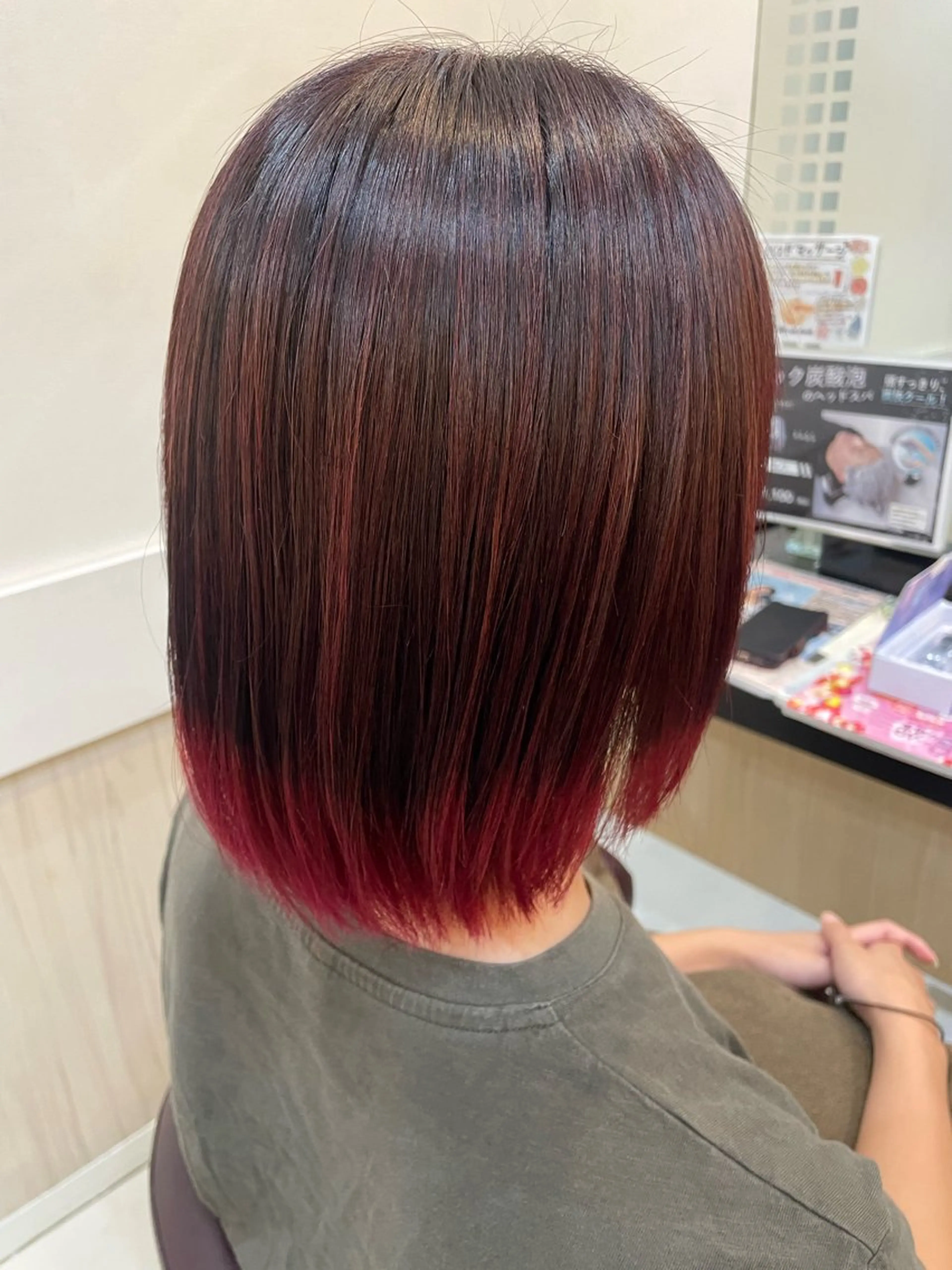 ショート カラー カット ヘアカラー トリートメント リリー /Men's/パーマのヘアスタイル