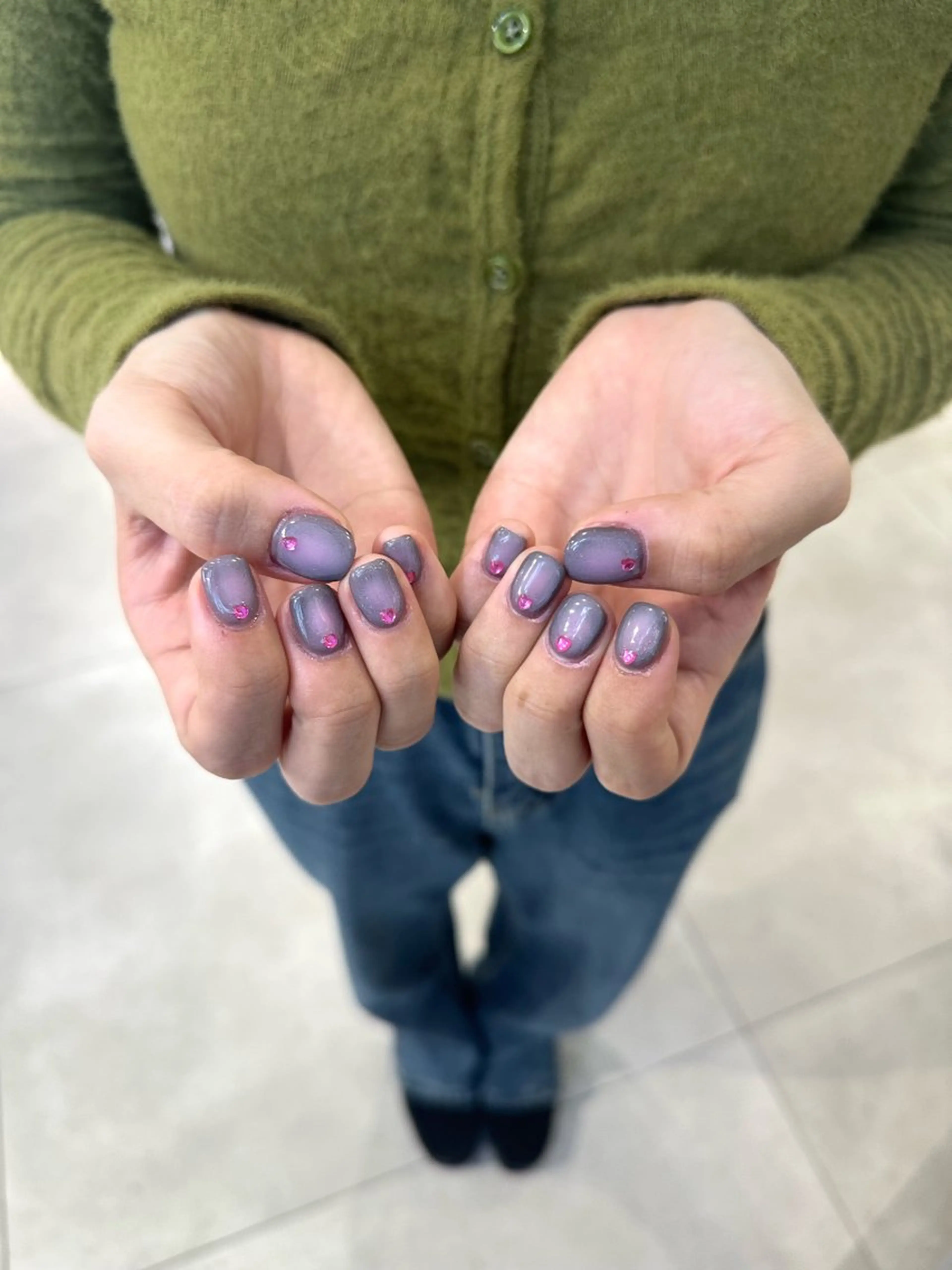 ネイル ハイトーン特化 pepe🎀のヘアスタイル