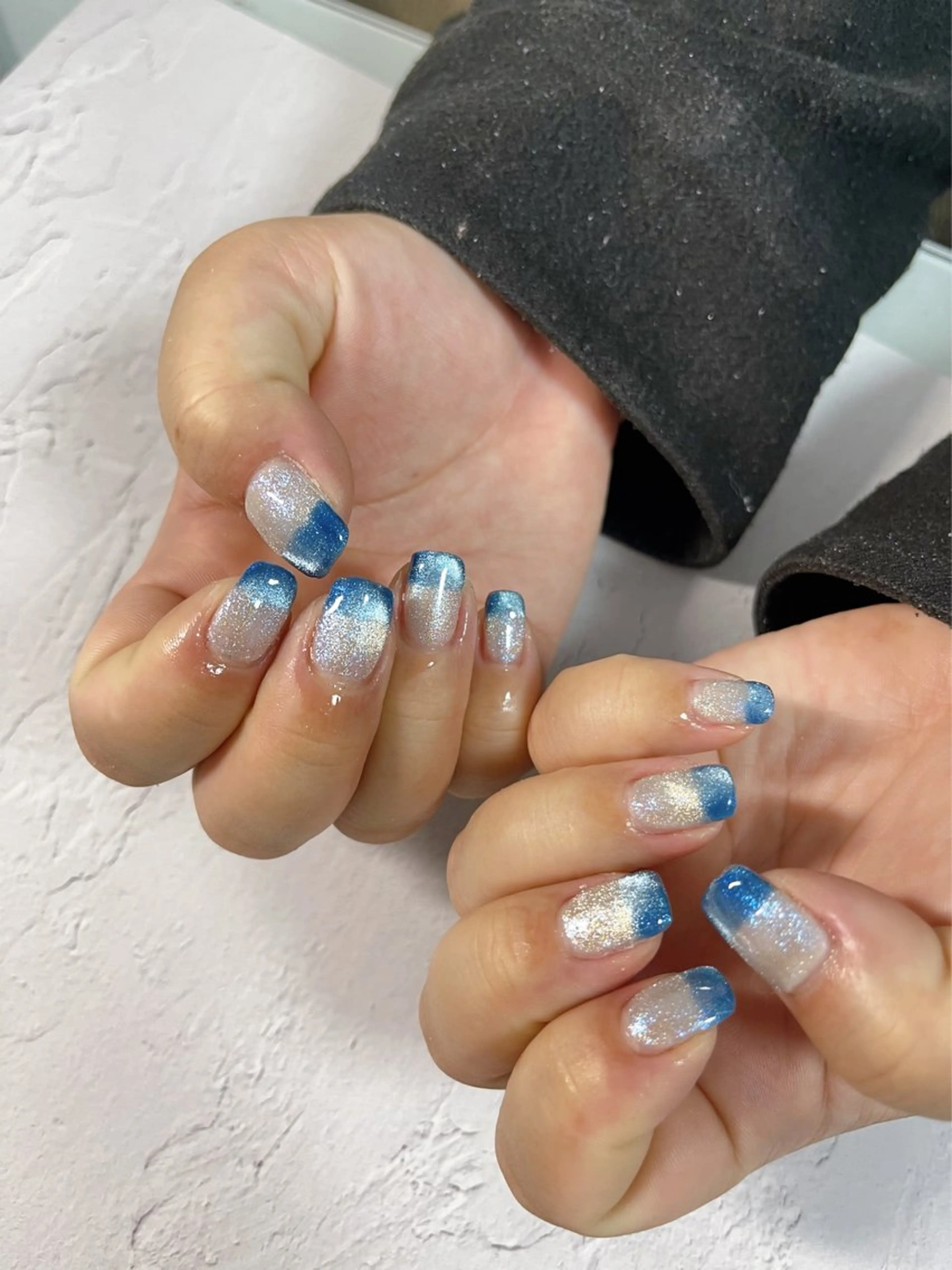 ネイル マグネットネイル シンプルネイル ハンドネイル celica所属・松田 由真のネイルデザイン