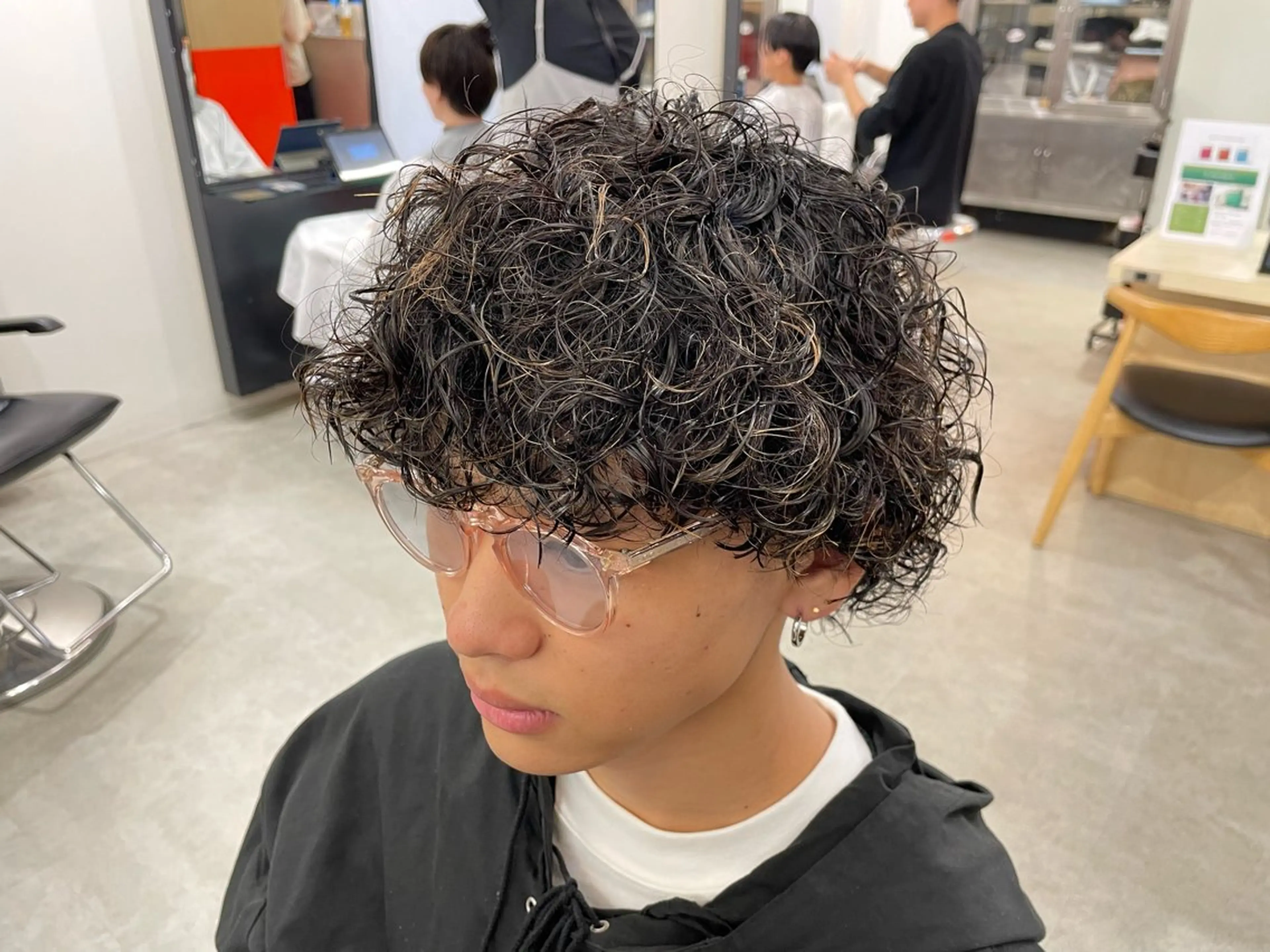 パーマ メンズ パーマ fifth 清水睦月のヘアスタイル