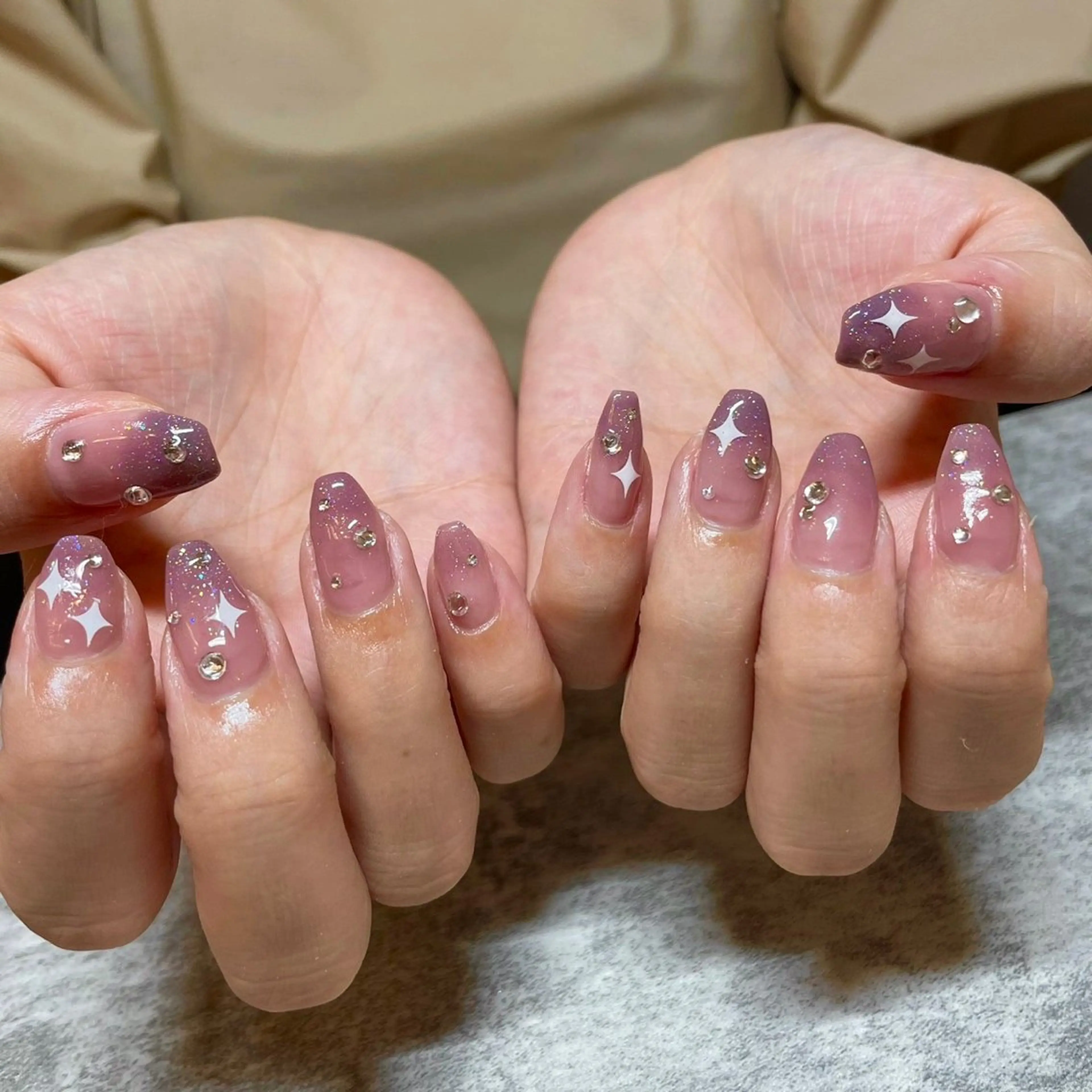 セミロング 春日井ネイルサロン iroのネイルデザイン