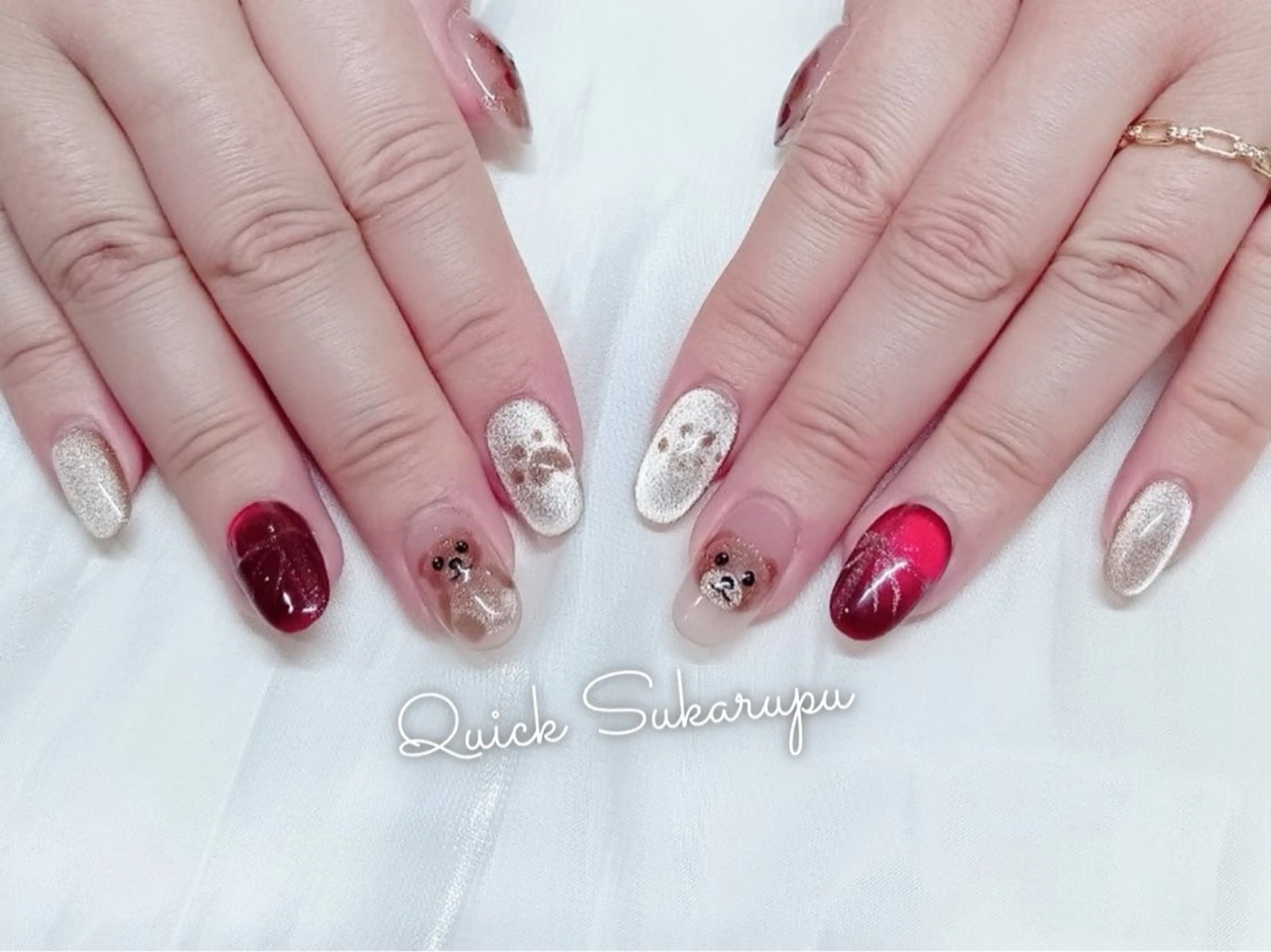 ネイル ハンドネイル Quick Sukarupu新宿のネイルデザイン