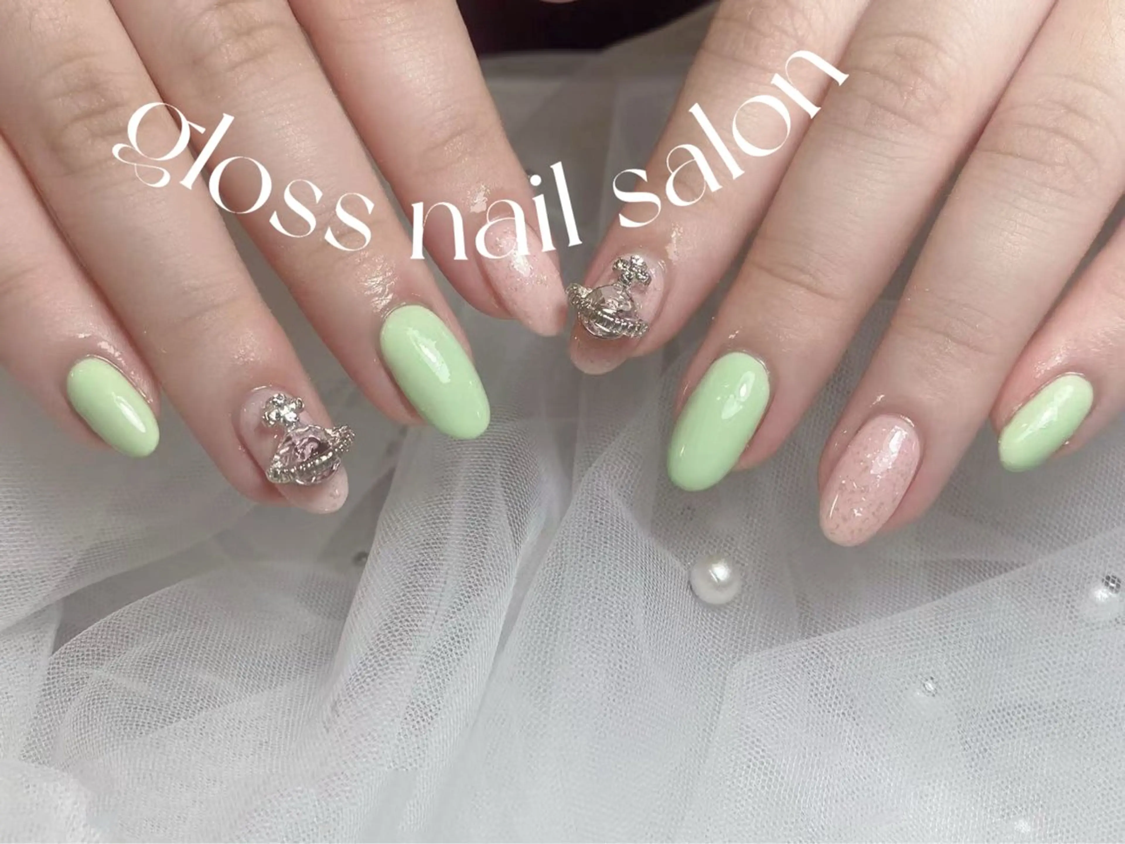 ネイル miho🍎 Gloss nailのネイルデザイン
