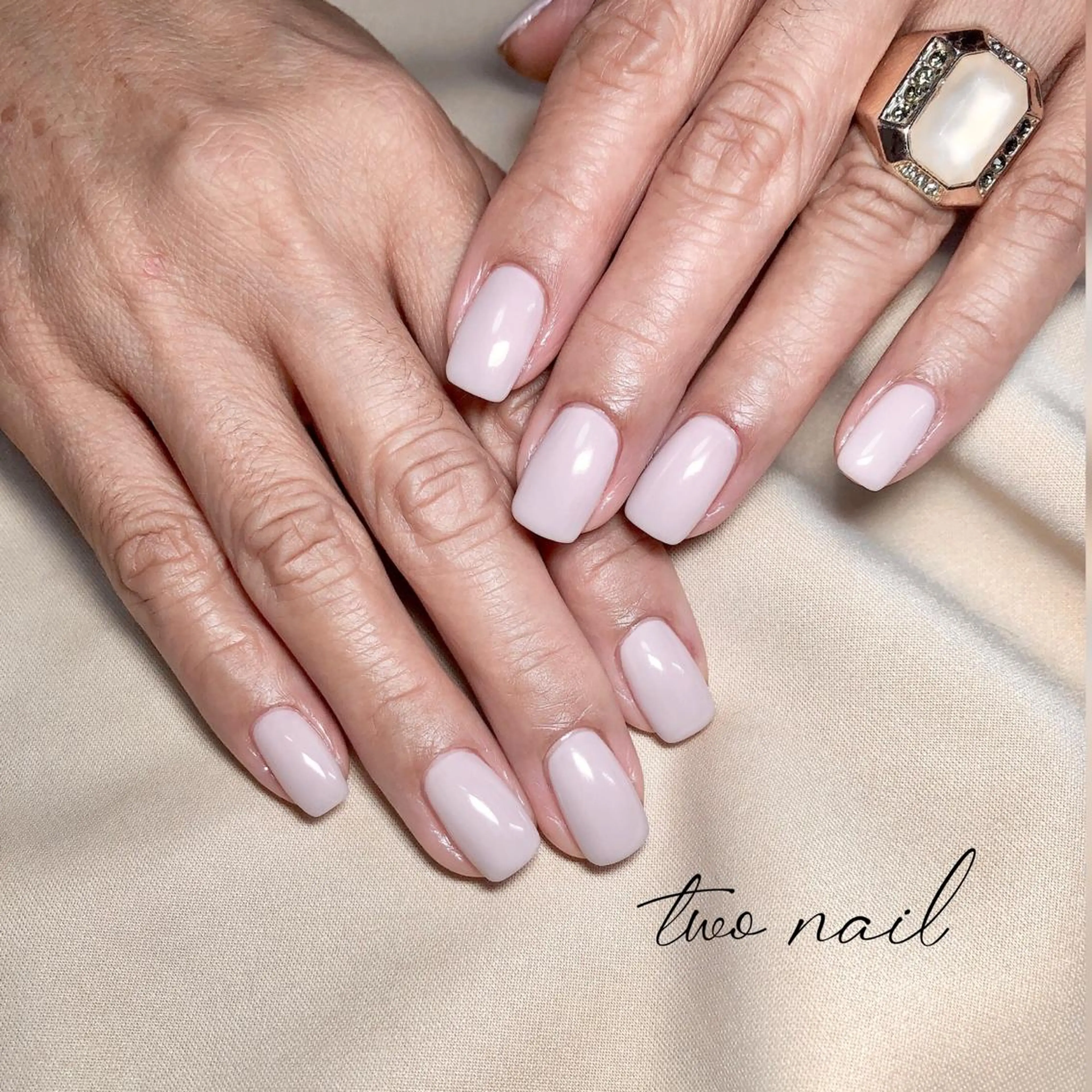 ネイル アートネイル フットネイル ハート ニュアンスネイル ホワイト ハンドネイル two nailのネイルデザイン