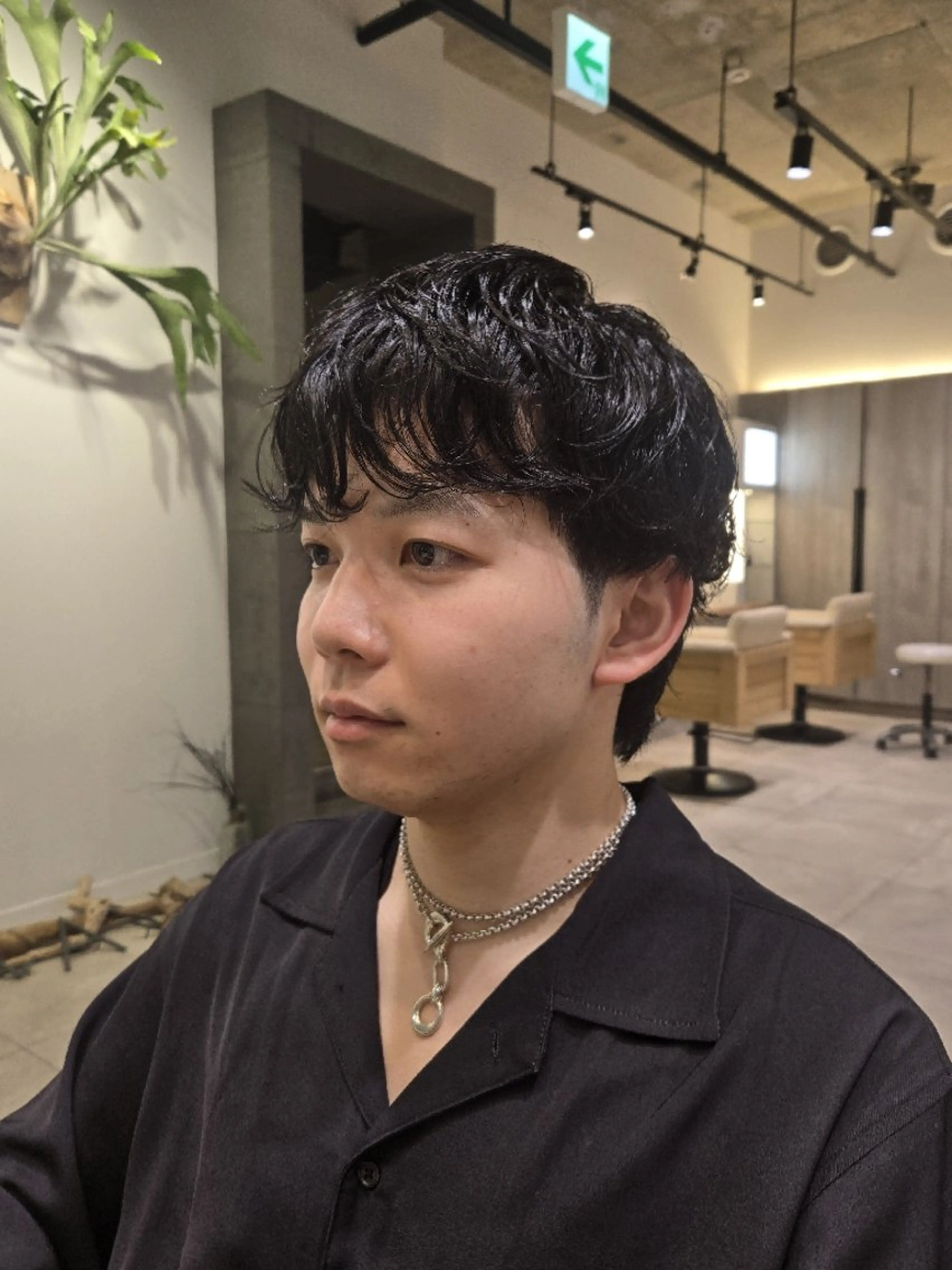 【メンズミニモ限定価格】カットパーマ🌀✂トリートメント付の写真