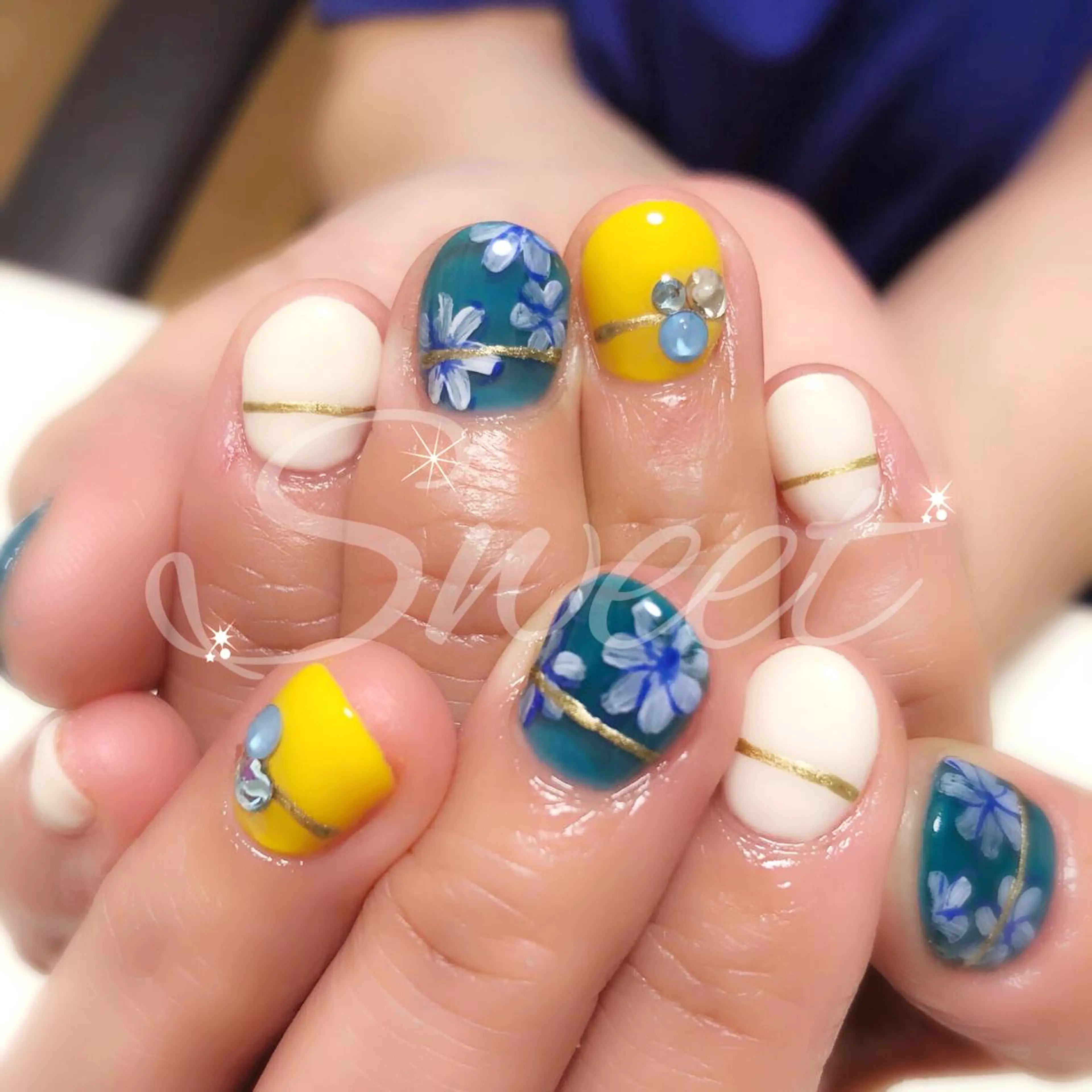 ネイル sweet 仲野陽子のネイルデザイン