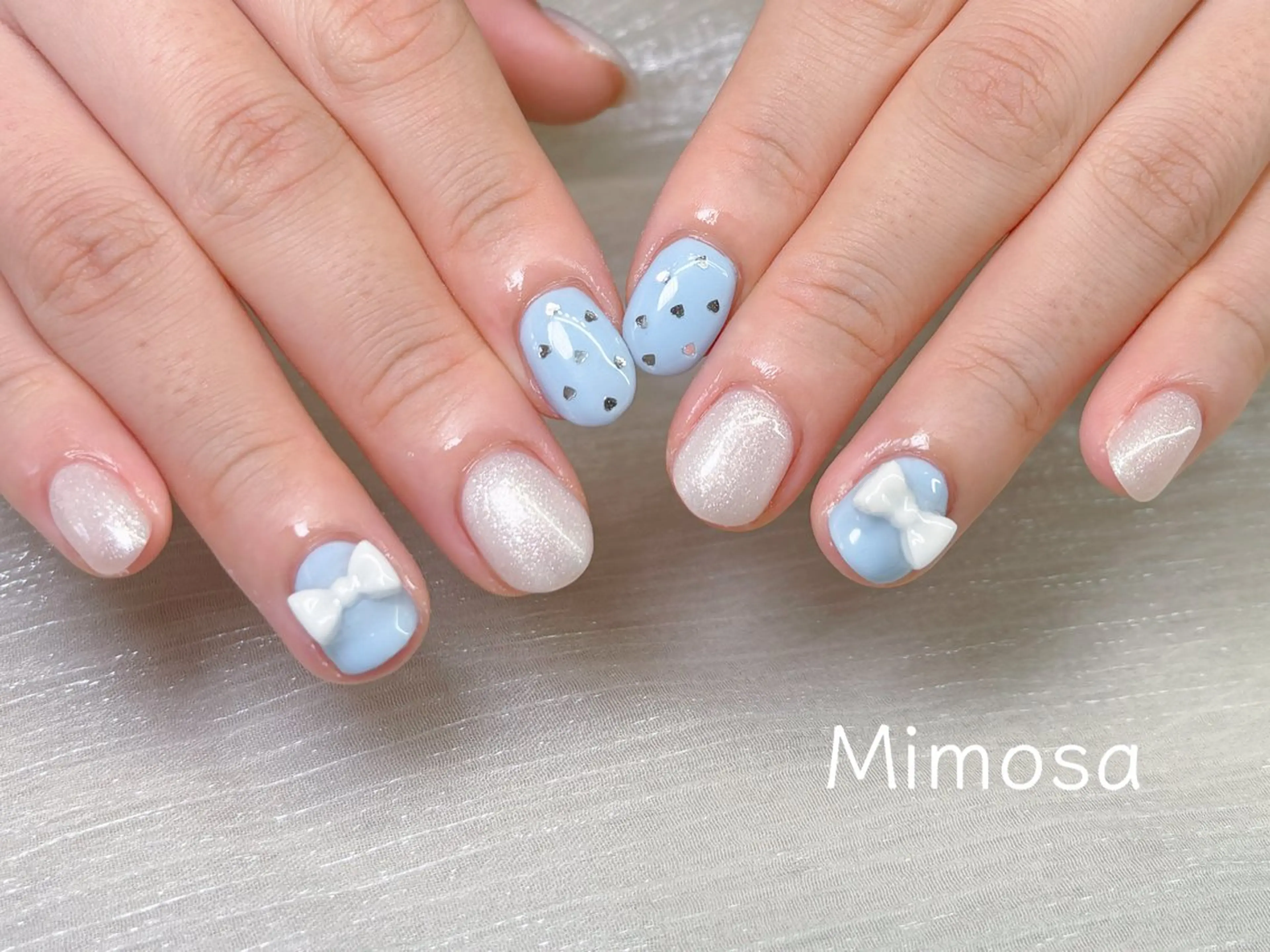 ネイル ハンドネイル 💛Mimosa💛 吉祥寺のネイルデザイン