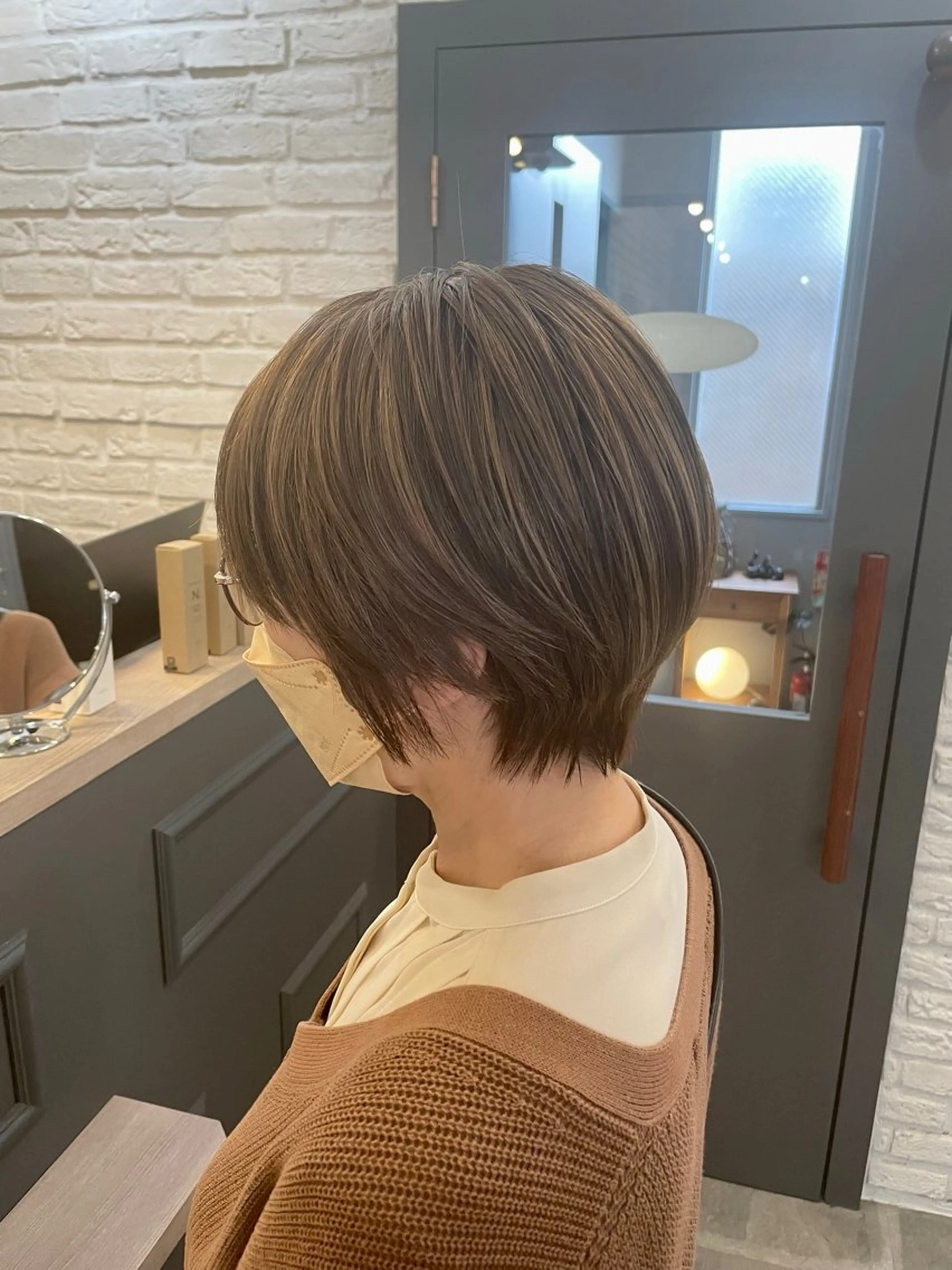 ショート カラー ハイライトカラー ハイライト カット ヘアカラー トリートメント 【マンツーマン接客】 ✂︎🟡酒井司🟡のヘアスタイル