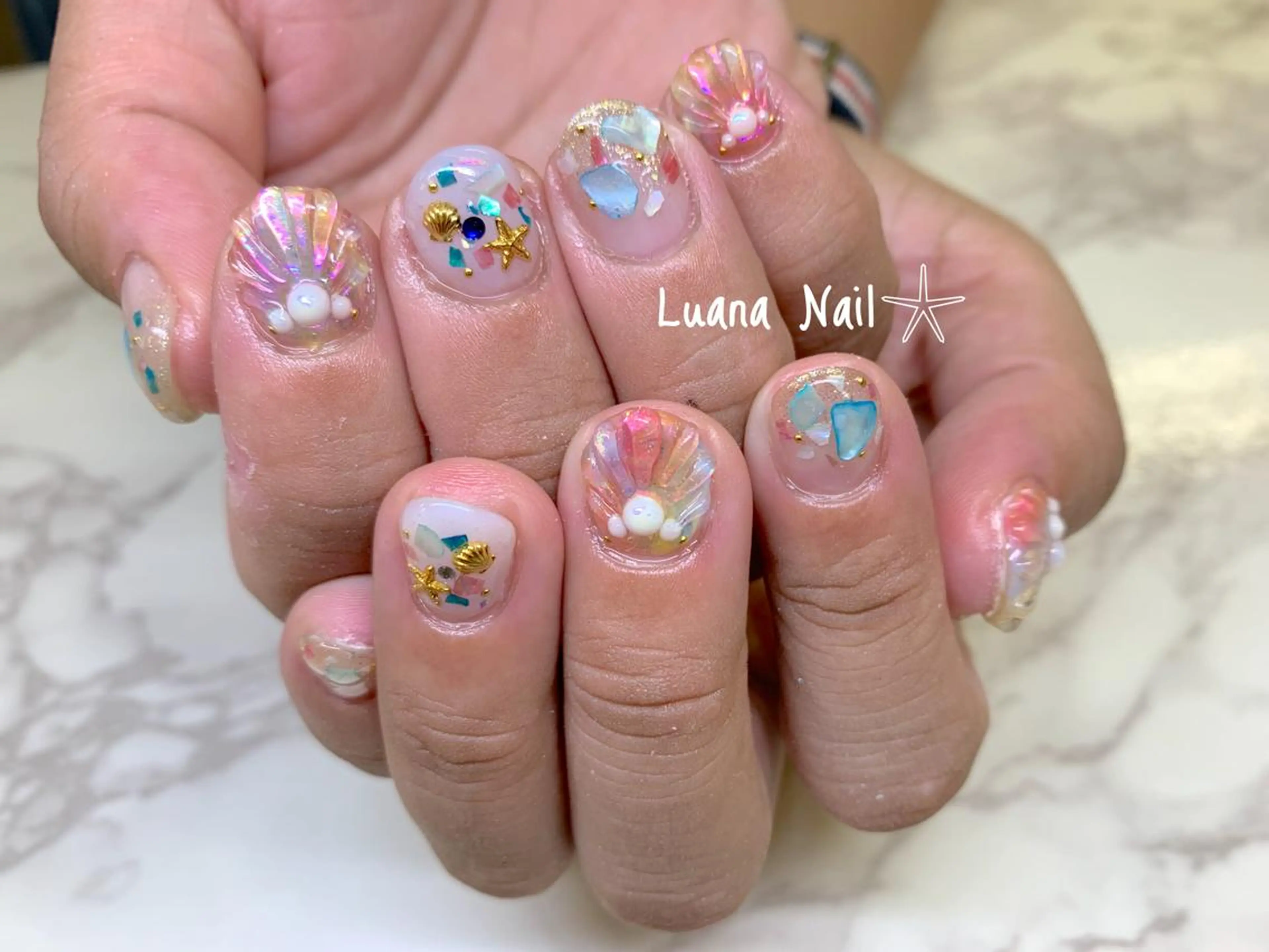 ネイル ハンドネイル BeauJu by Luana Nailのネイルデザイン
