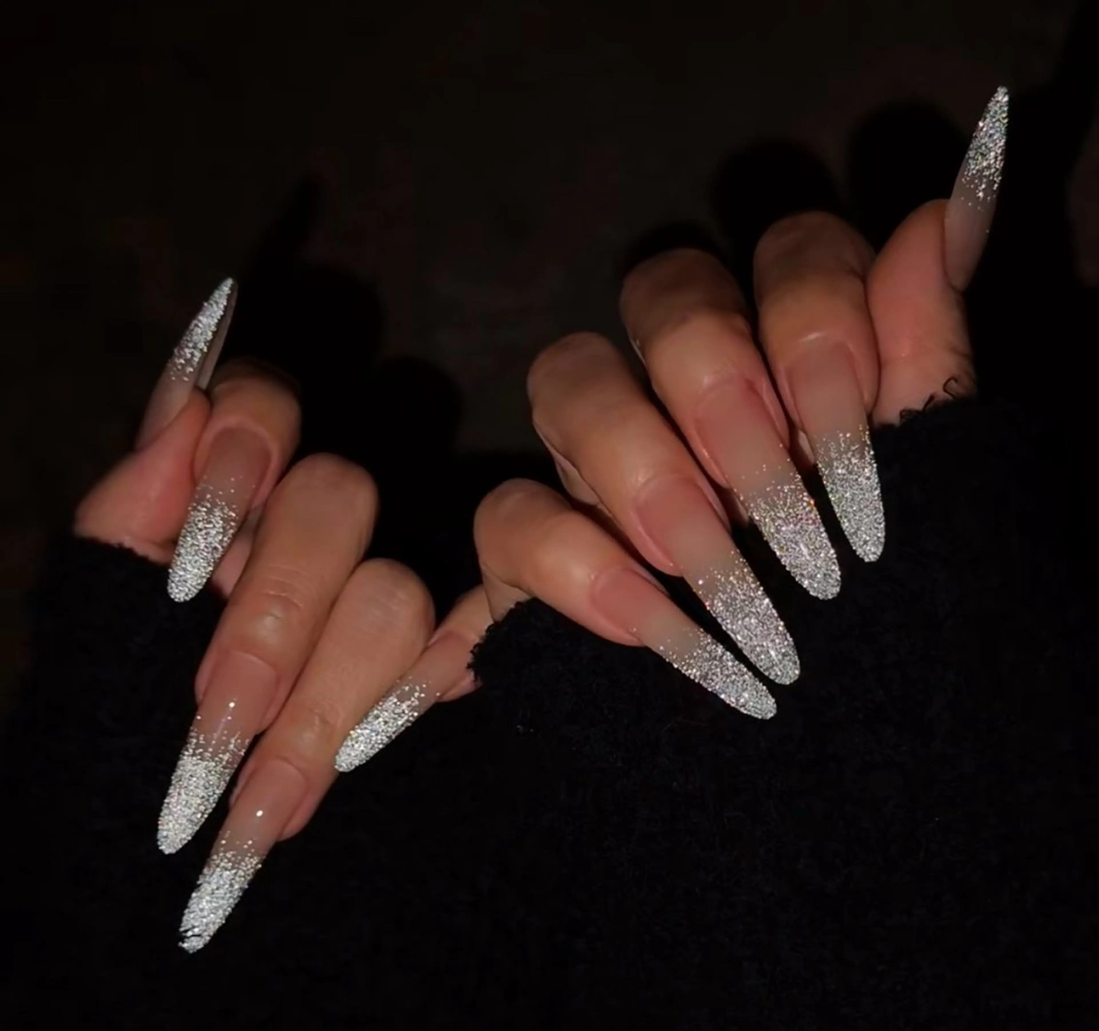 【チップ長さだし】💎フラッシュネイル💎の写真