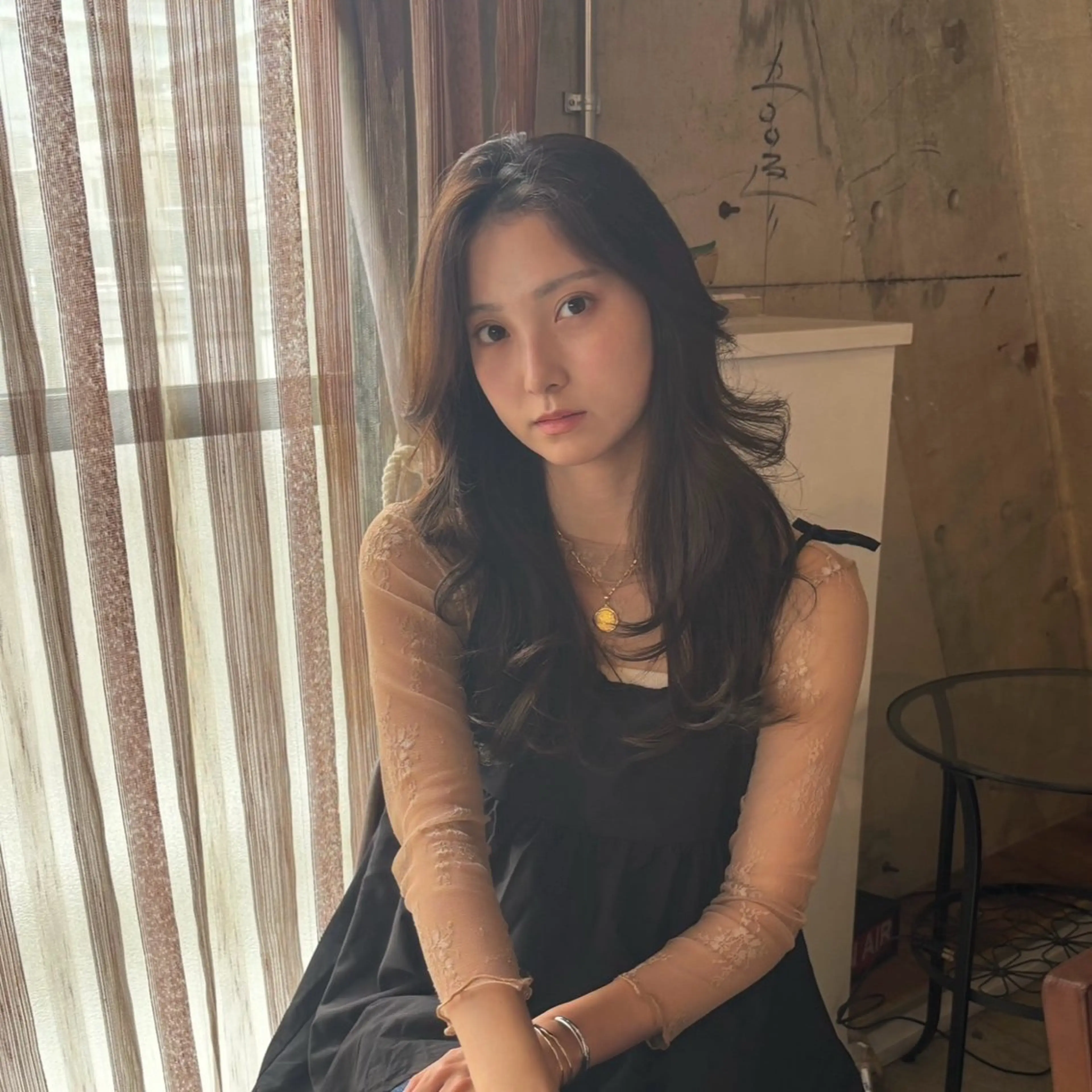 ロング カラー カット ヘアカラー トリートメント saya 🌟 レイヤー/ツヤ髪のヘアスタイル