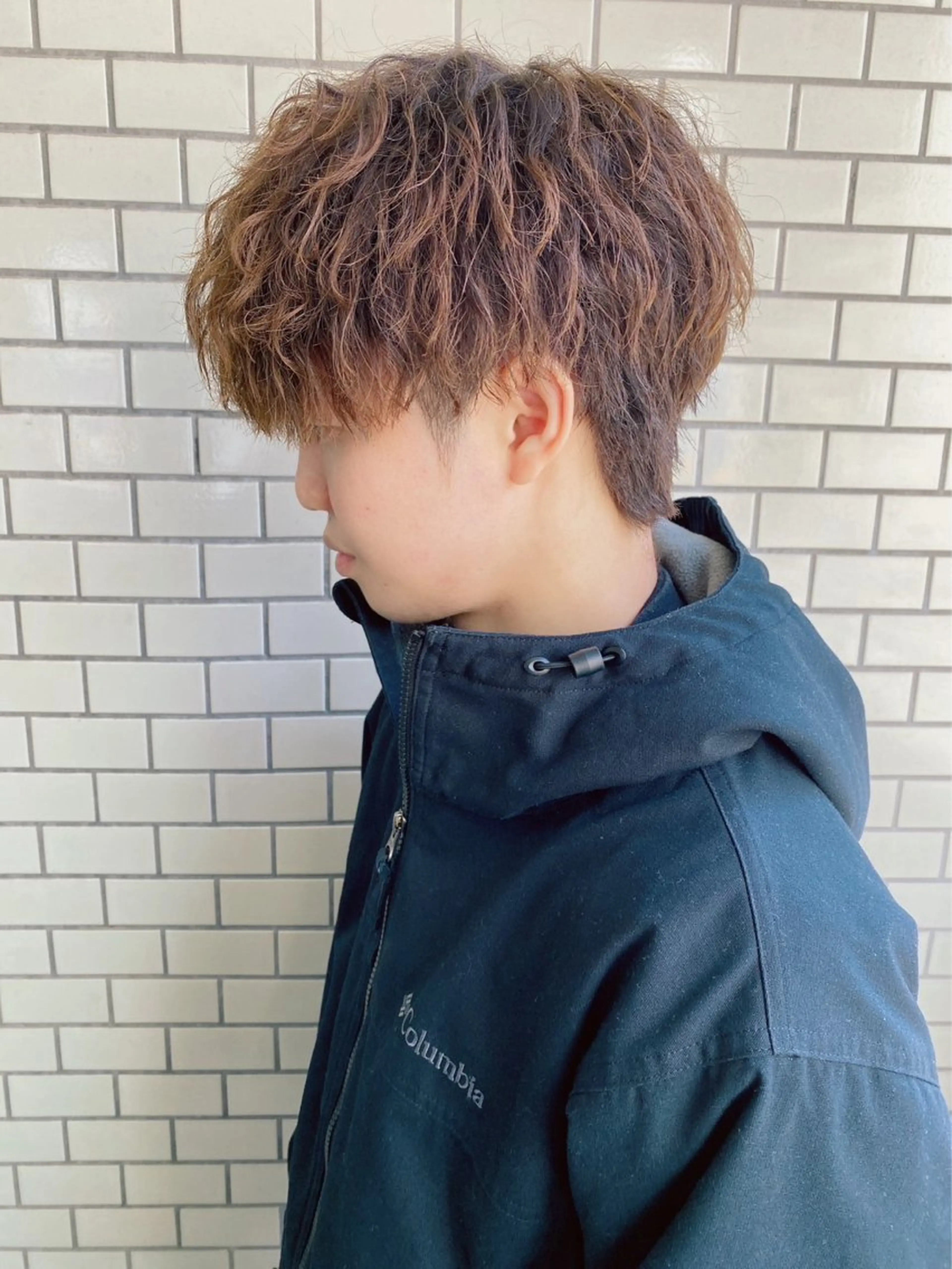 ショート カラー パーマ ヘアアレンジ メンズ メンズ特化酒井翔太 /メンズカット/名駅のヘアスタイル