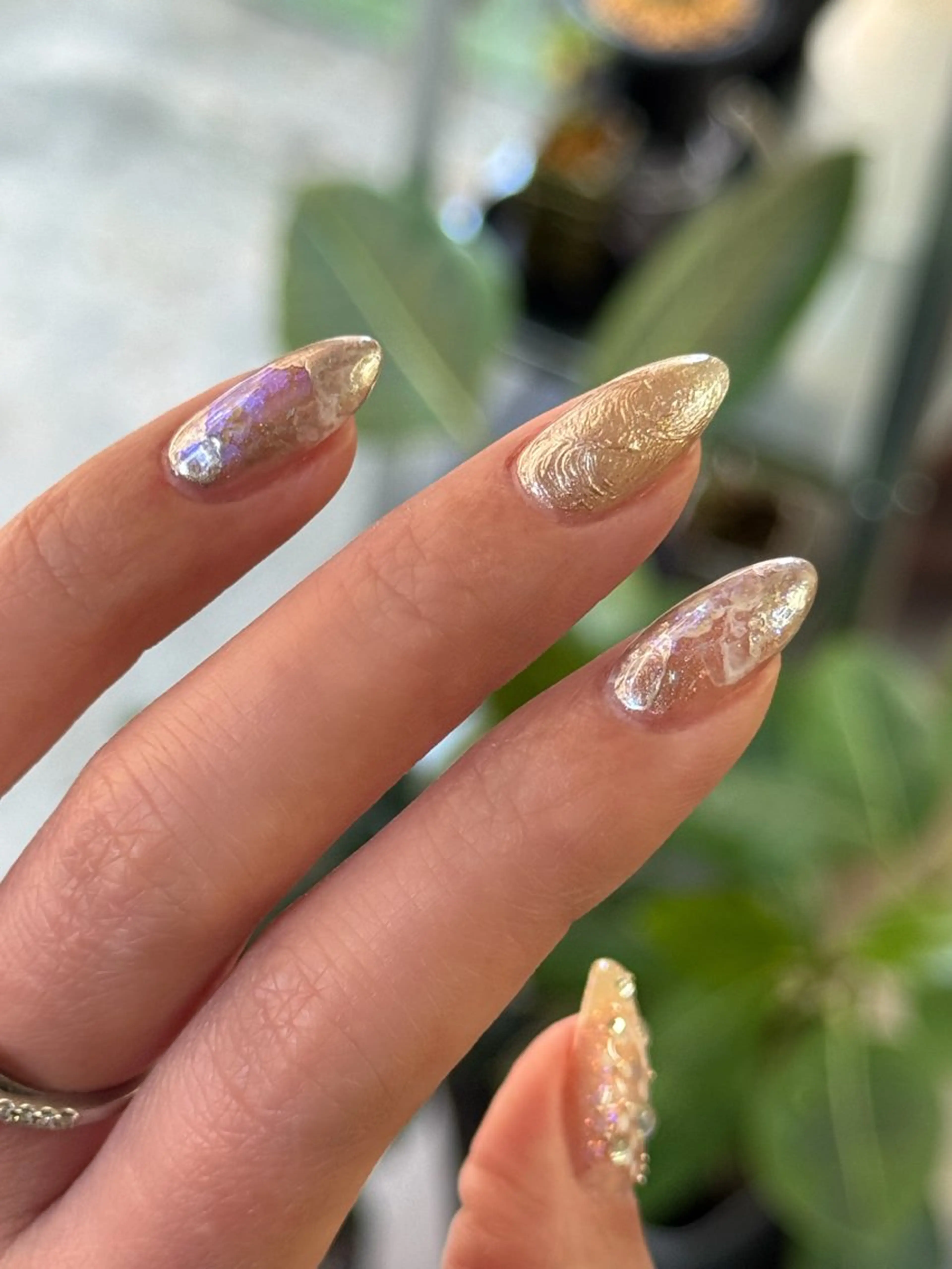 ネイル ニュアンスネイル オフィスネイル ハンドネイル 村上 美音香のマツエク・マツパデザイン