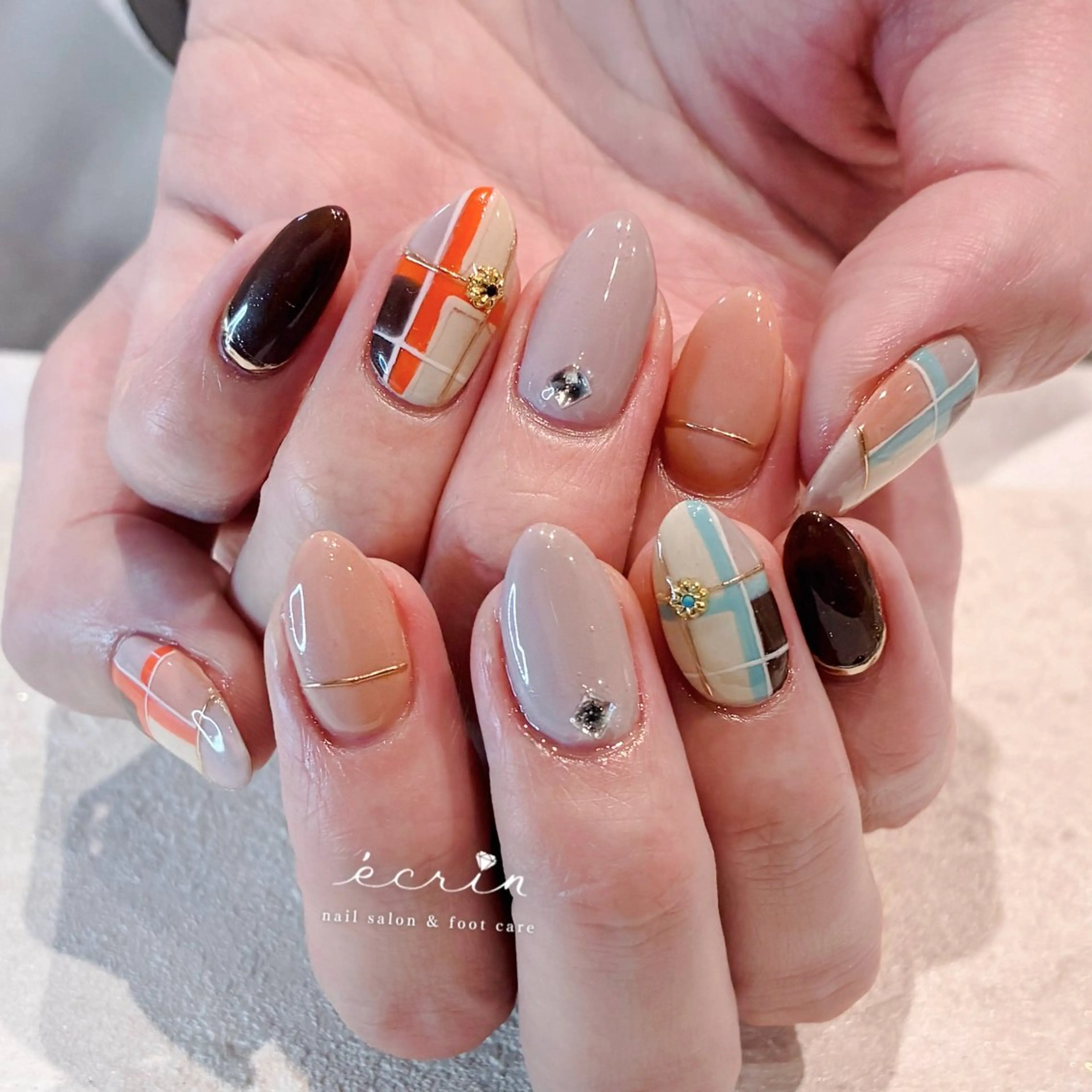 ネイル ecrinエクラン kana🌺のネイルデザイン