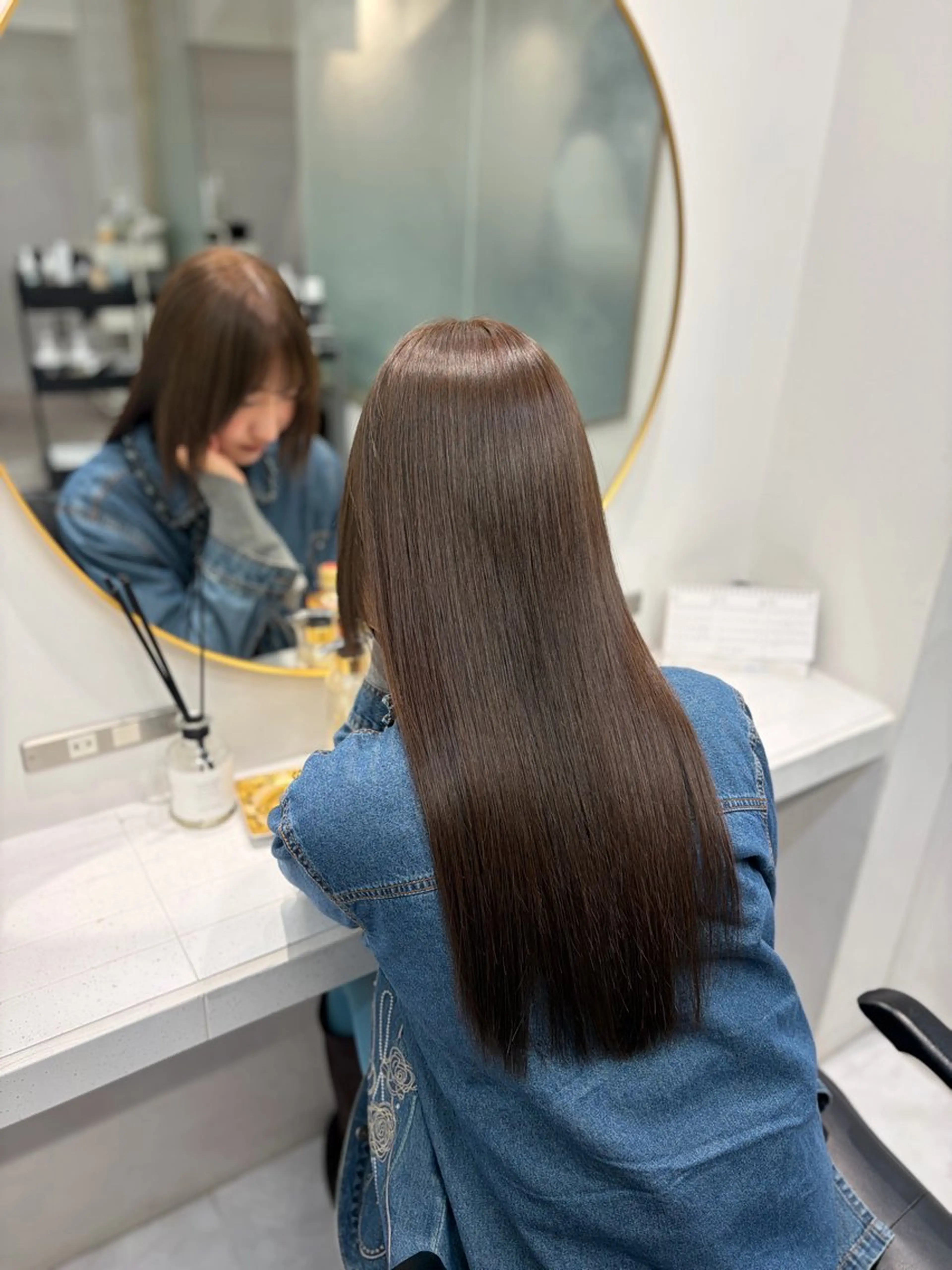 ロング カット ヘアカラー トリートメント 🫧髪質改善特化/ 縮毛矯正/🫧鈴木透のヘアスタイル