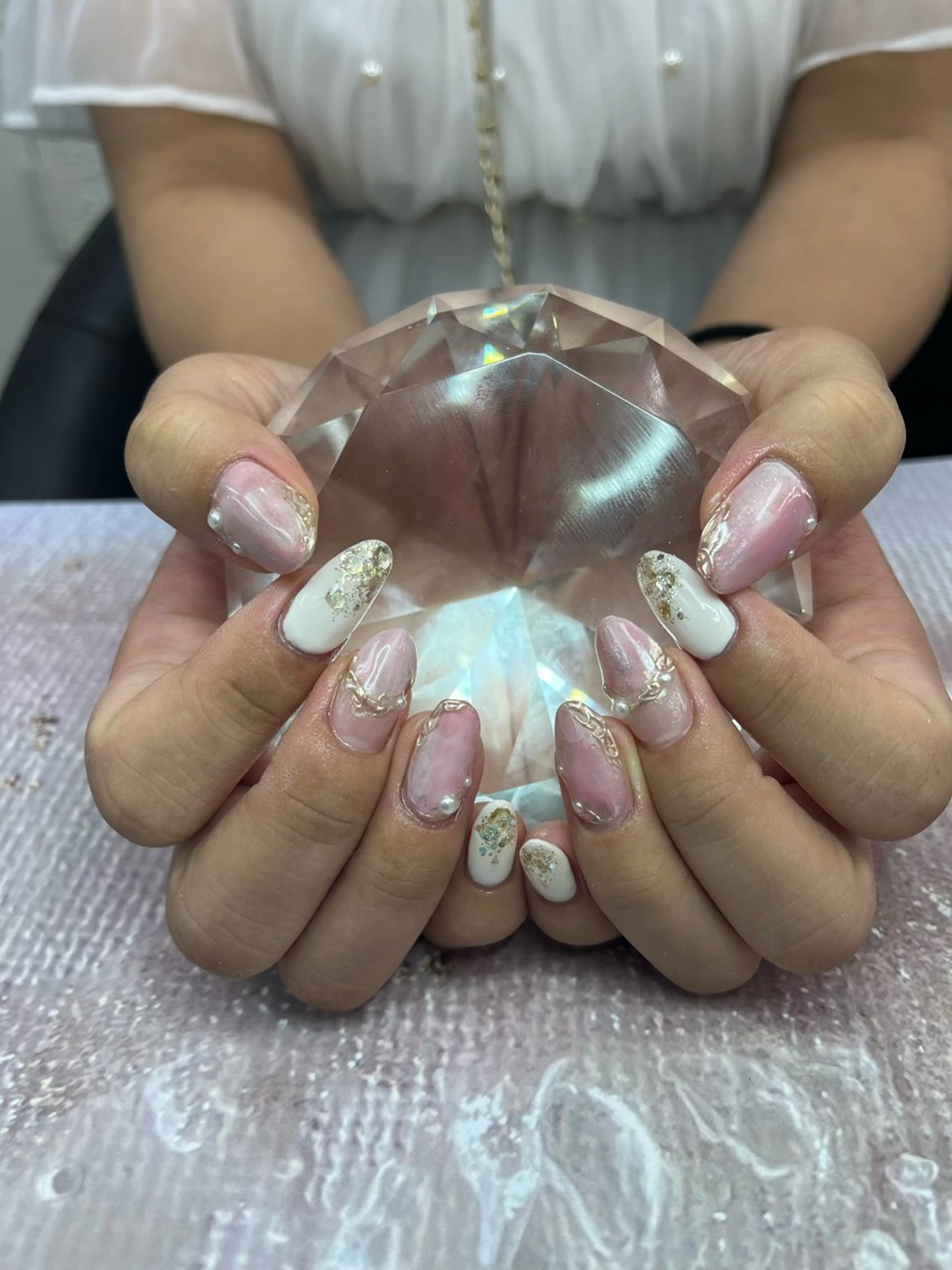 ネイル ピンク ブルーデイジー栄本店所属・BlueDaisy 栄本店のネイルデザイン