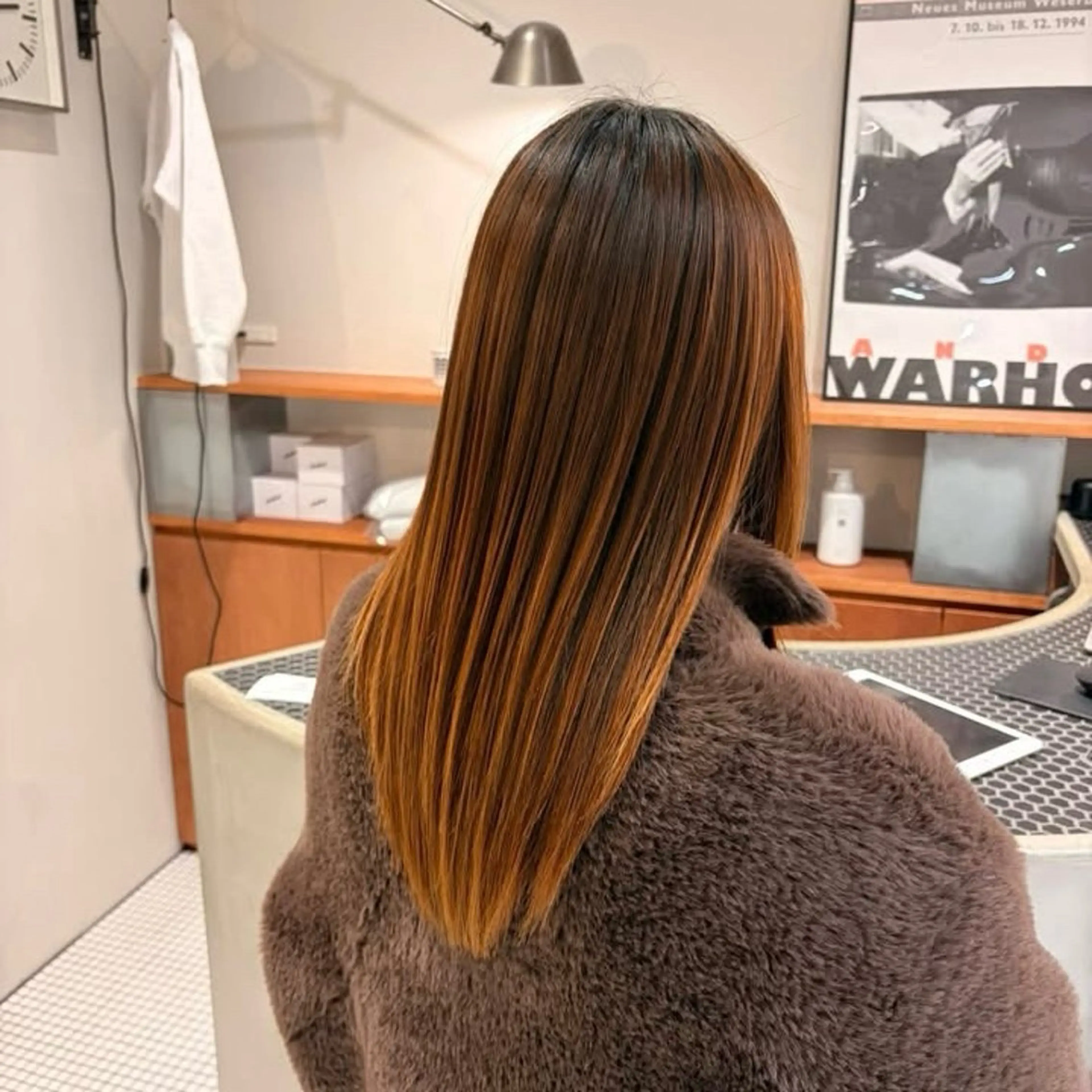 ロング 縮毛矯正 縮毛矯正 トリートメント 酸性縮毛矯正/ ホッタケイシのヘアスタイル