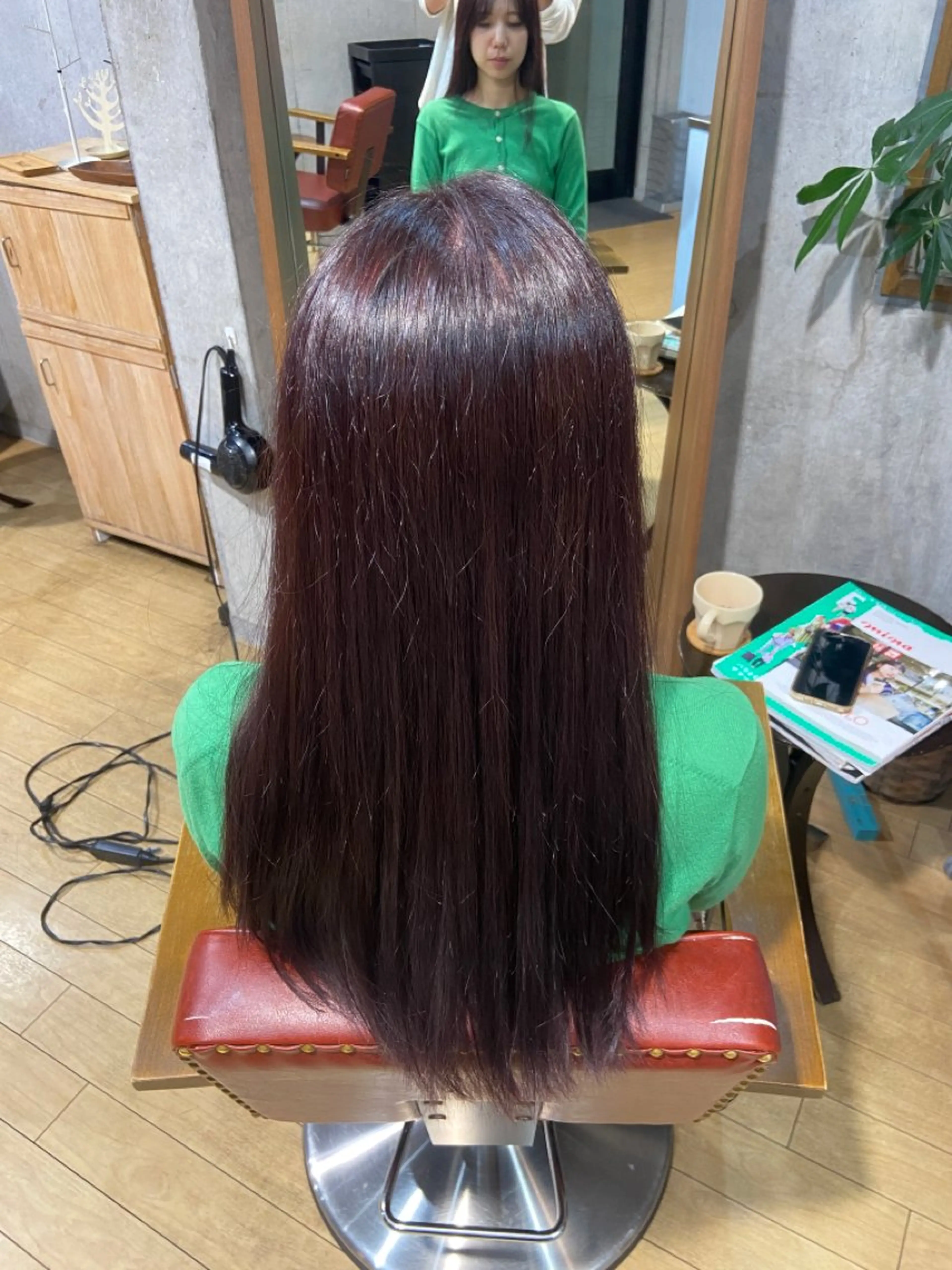 セミロング ハイライト 西内 亮太のヘアスタイル