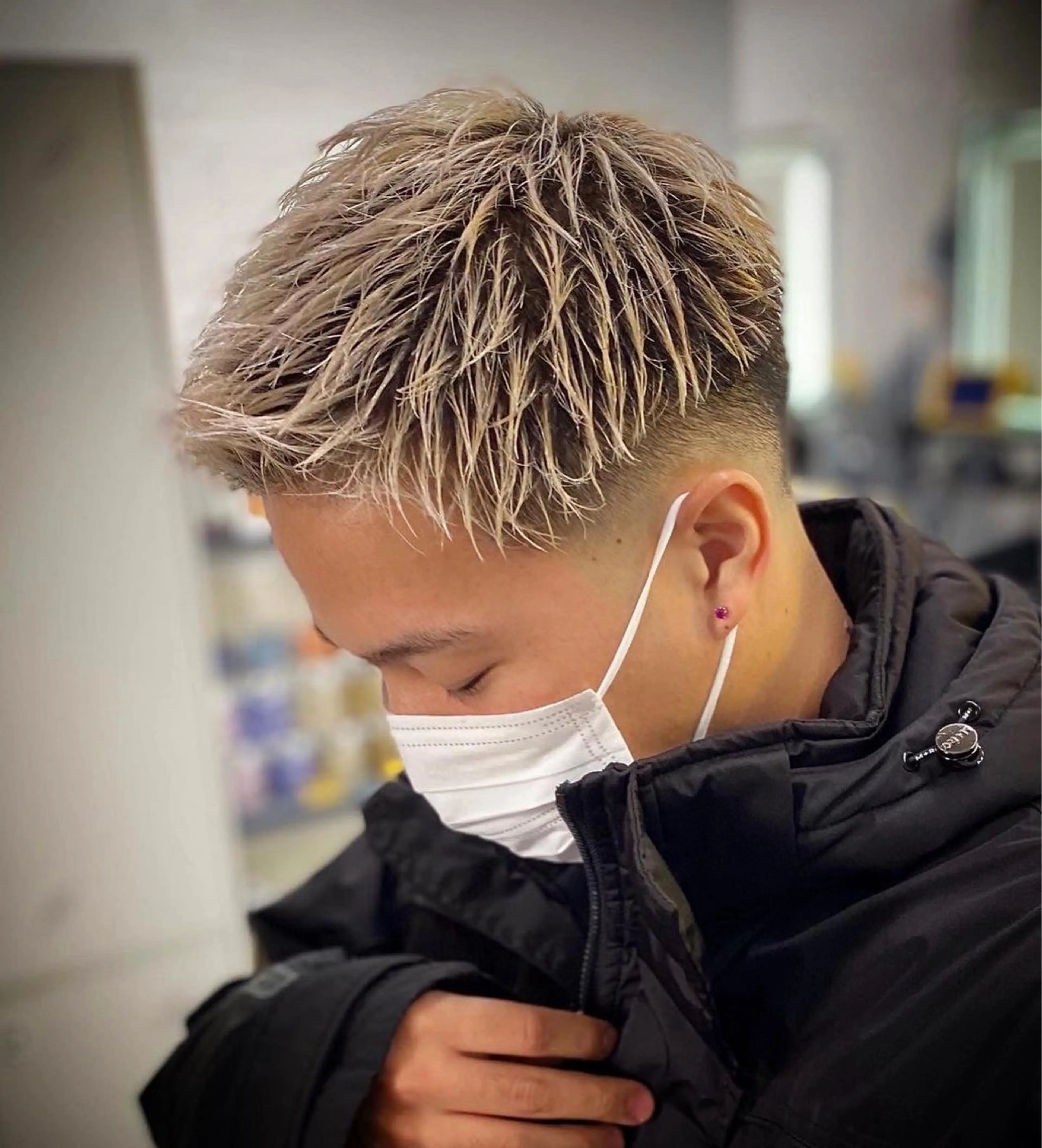 カラー メンズ 大月 優汰のヘアスタイル