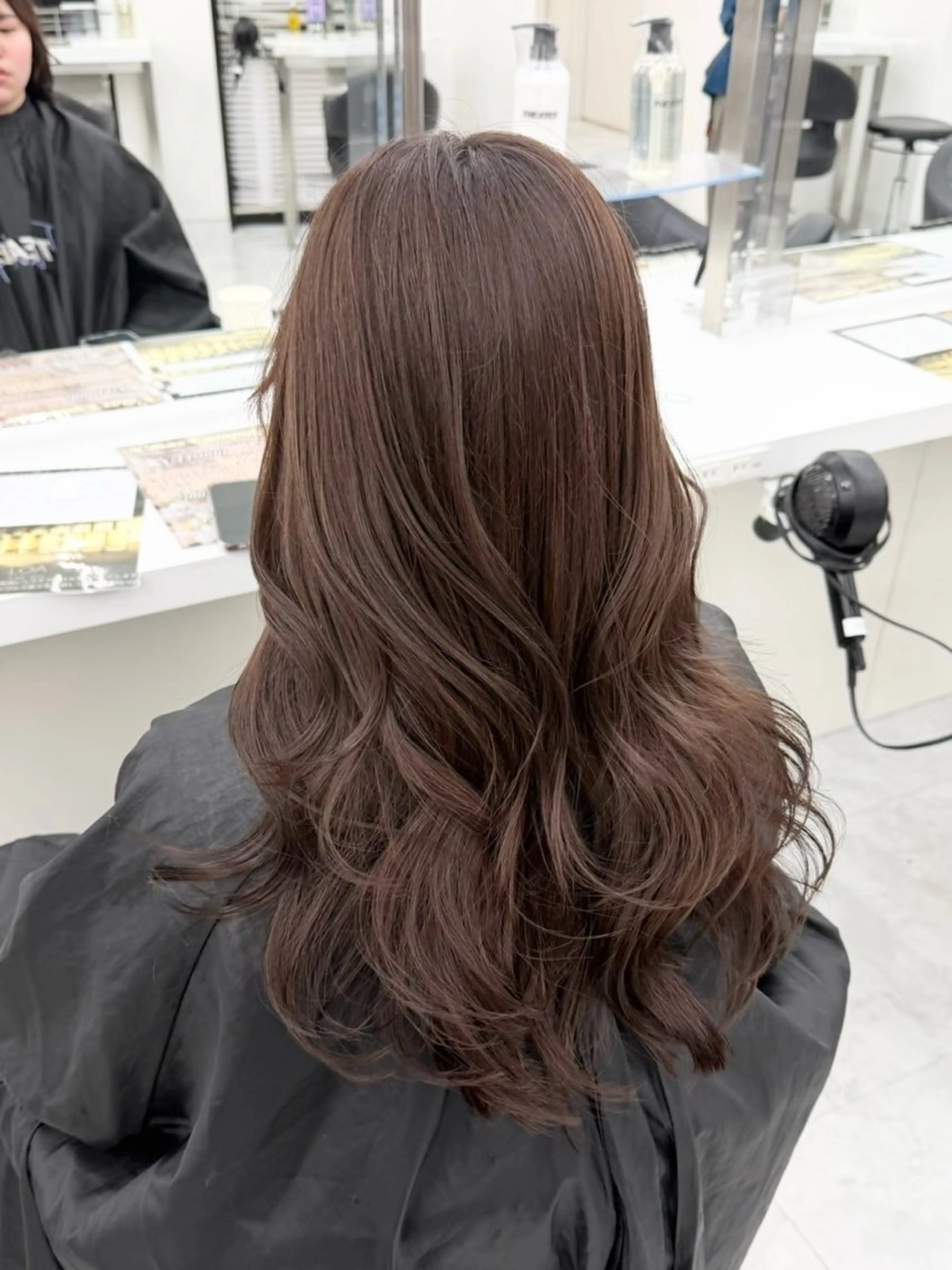 ロング カラー カット ヘアカラー 藍斗｜透明感カラー /レイヤーのヘアスタイル