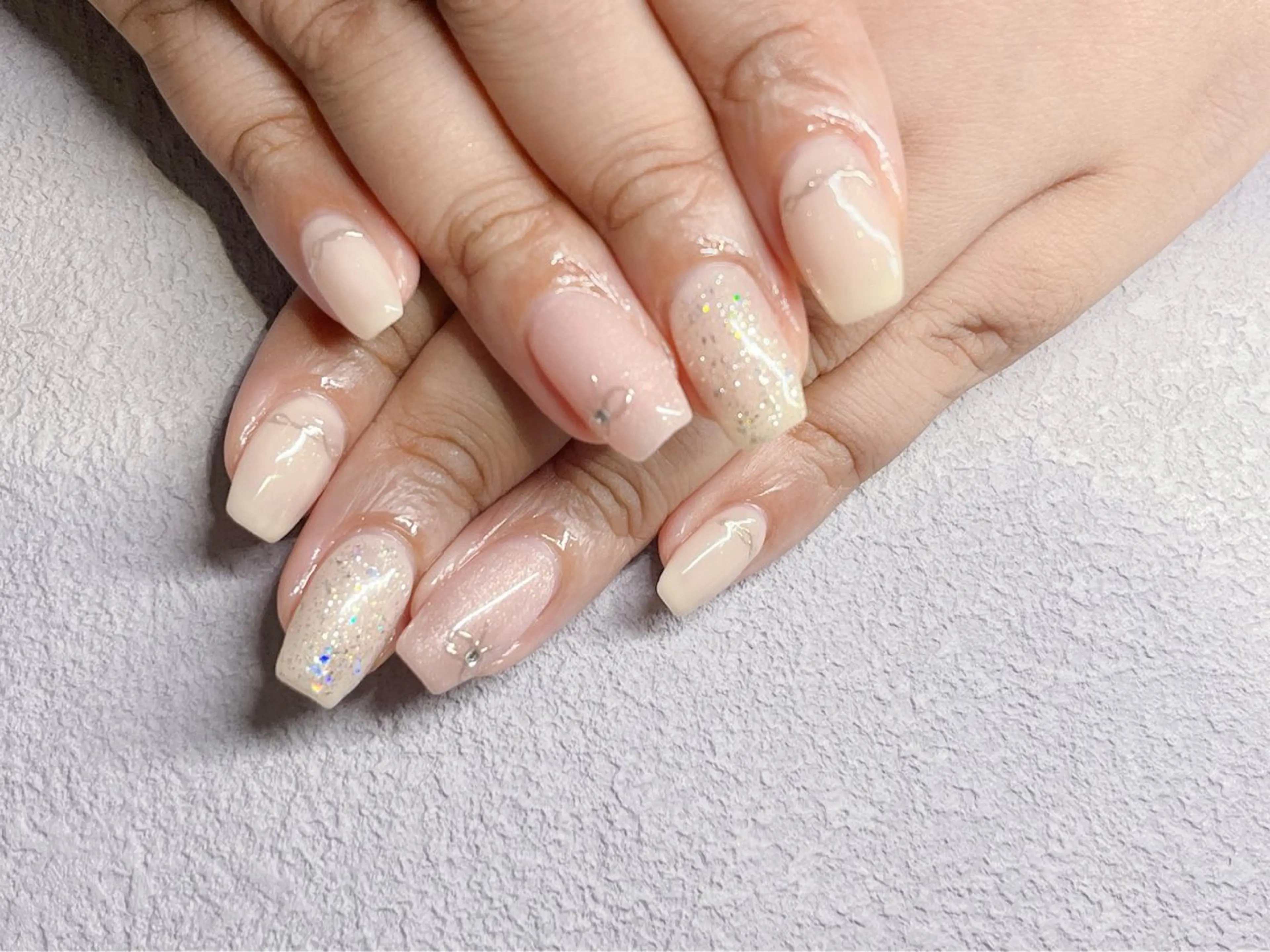 ネイル アニマル柄 フットネイル ジェルネイル マグネットネイル マットネイル ネイルサロン パールのネイルデザイン