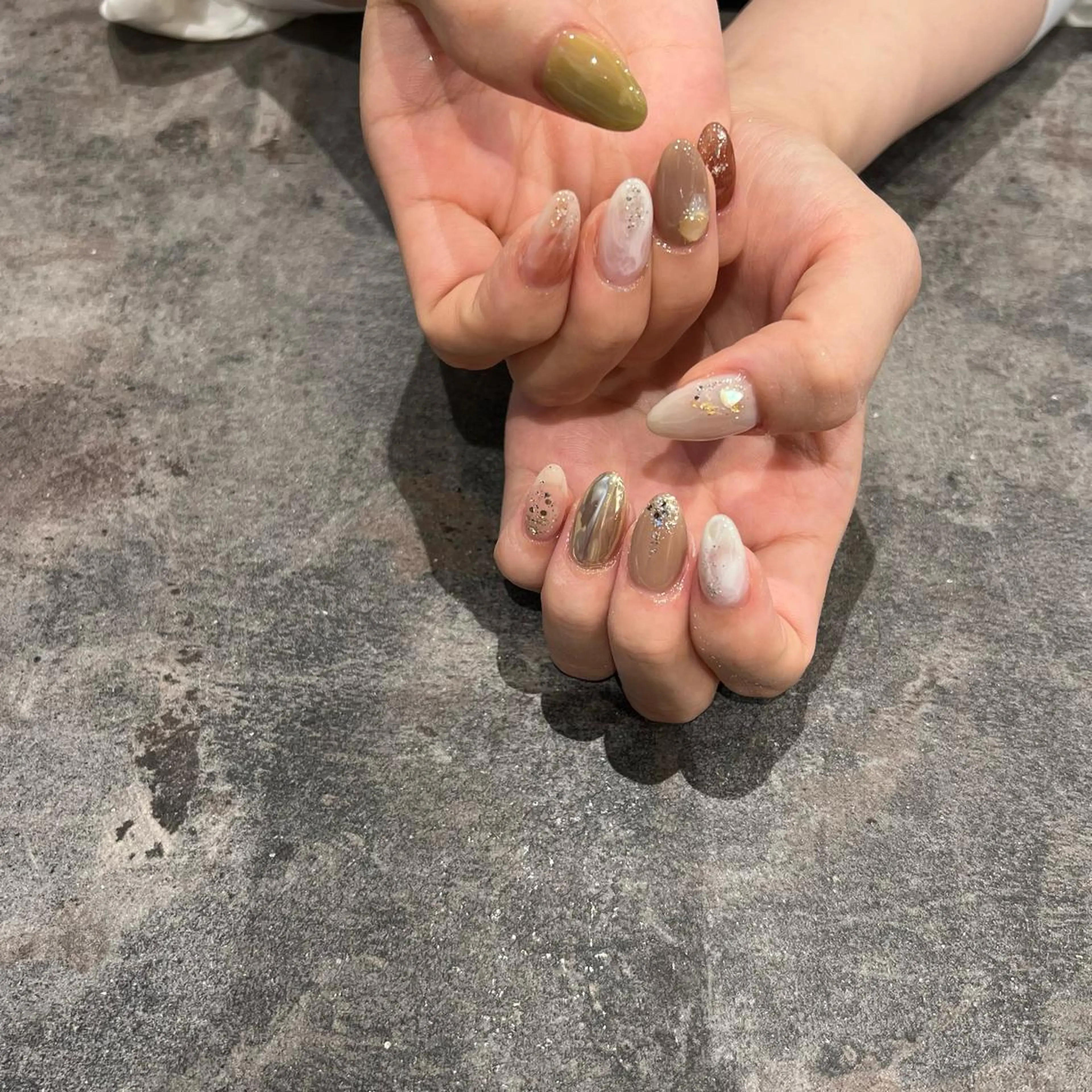 ネイル ハンドネイル 鶴田୨ৎmaison de NALIのネイルデザイン