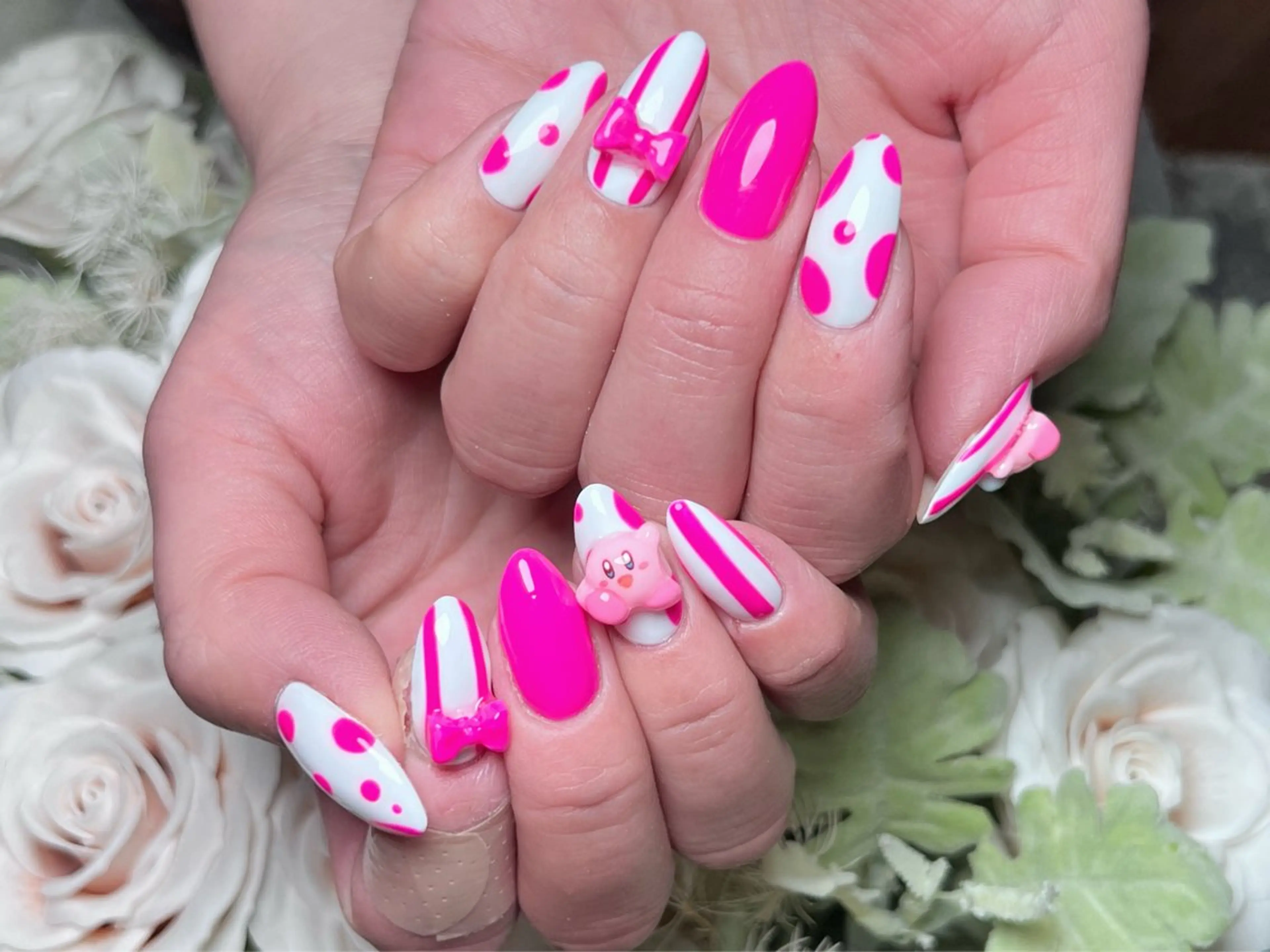 ネイル 成人式 ロングネイル マグネットネイル 持ち込み ワンカラーネイル ハンドネイル Painty nailのネイルデザイン