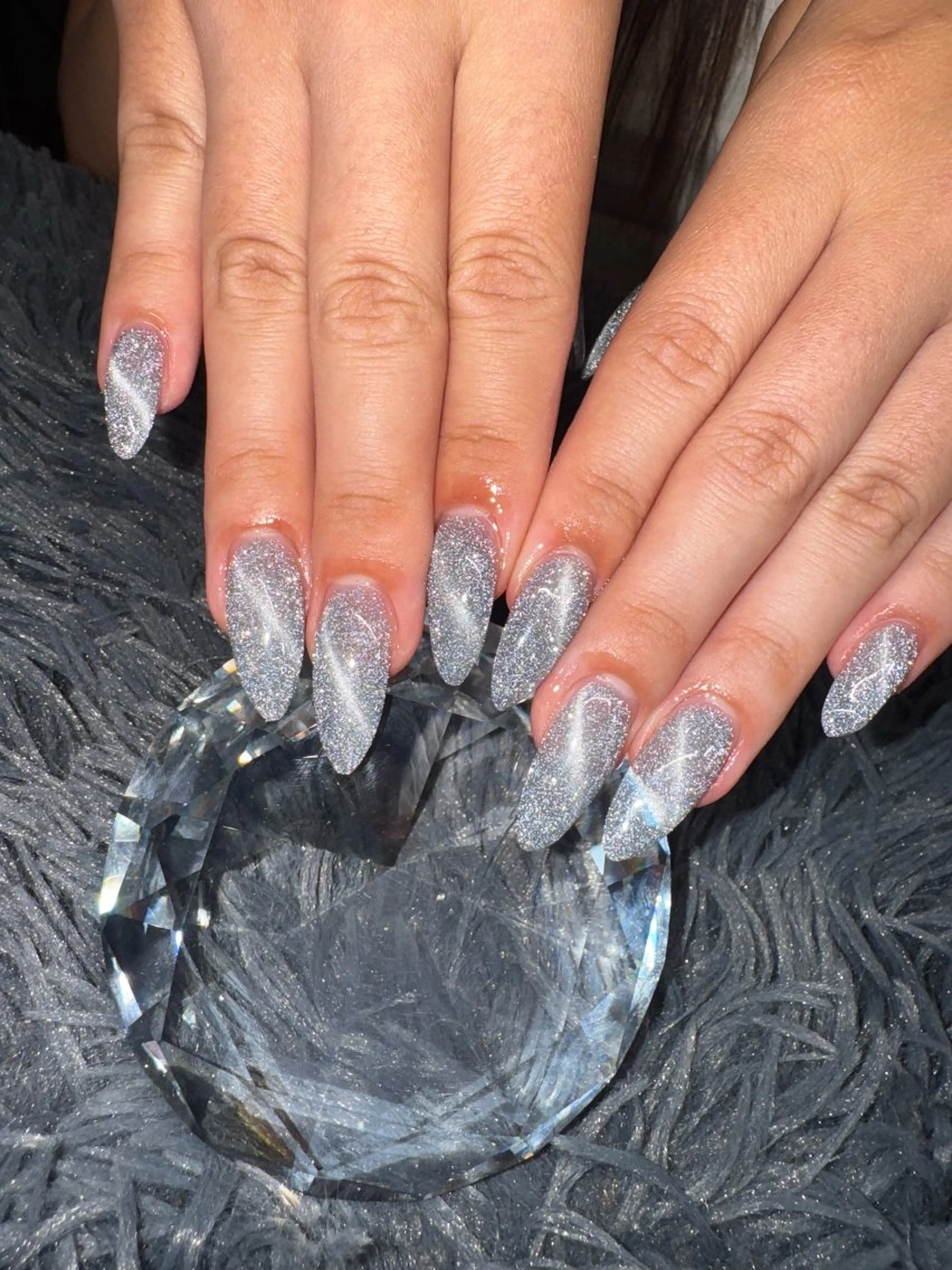 💖オフ有りワンカラーorラメグラ💖（フラッシュ、マグネット、ミラー、オーロラ🆗）の写真