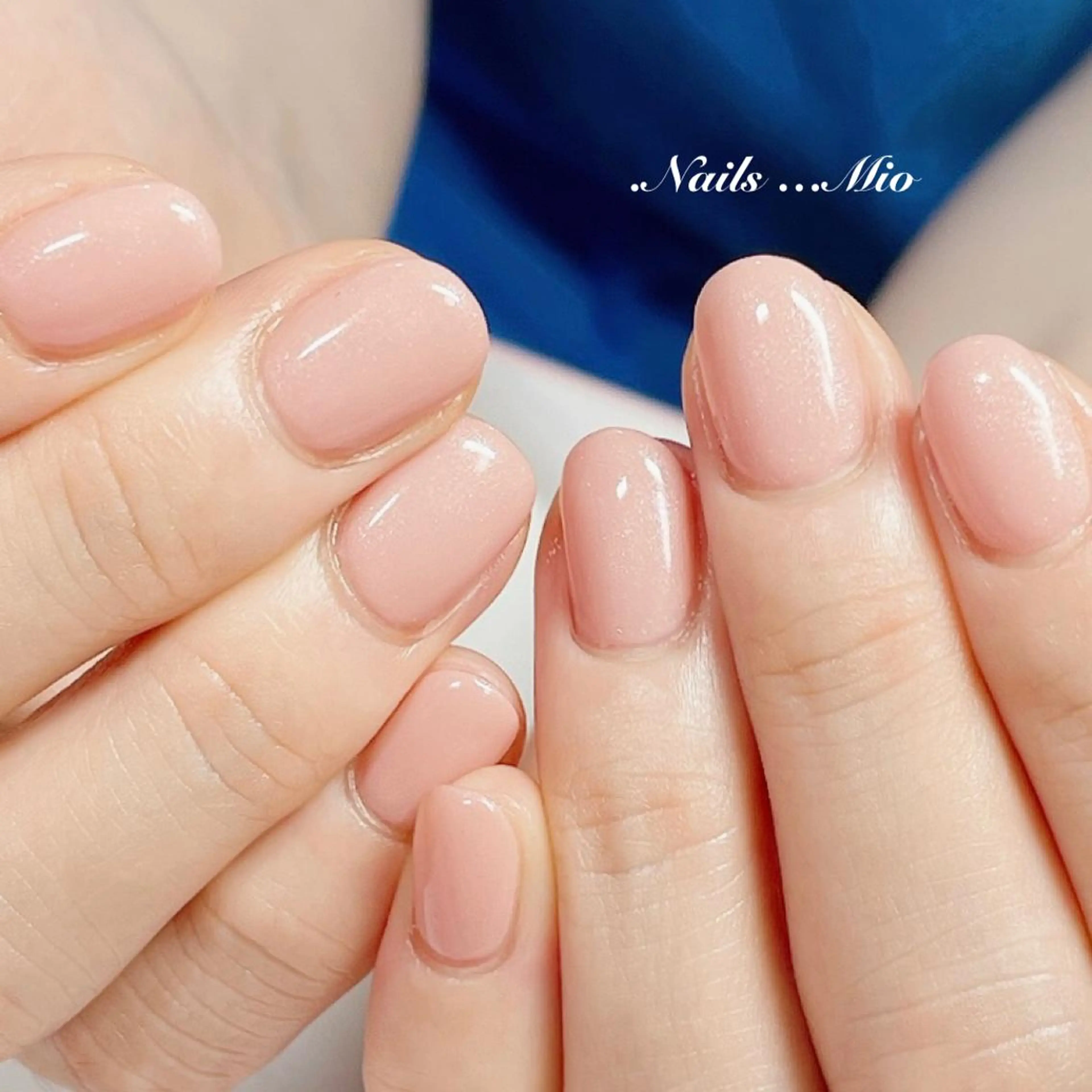 ネイル ジェルネイル ワンカラーネイル .Nails Mio 赤羽西ネイルサロンのネイルデザイン