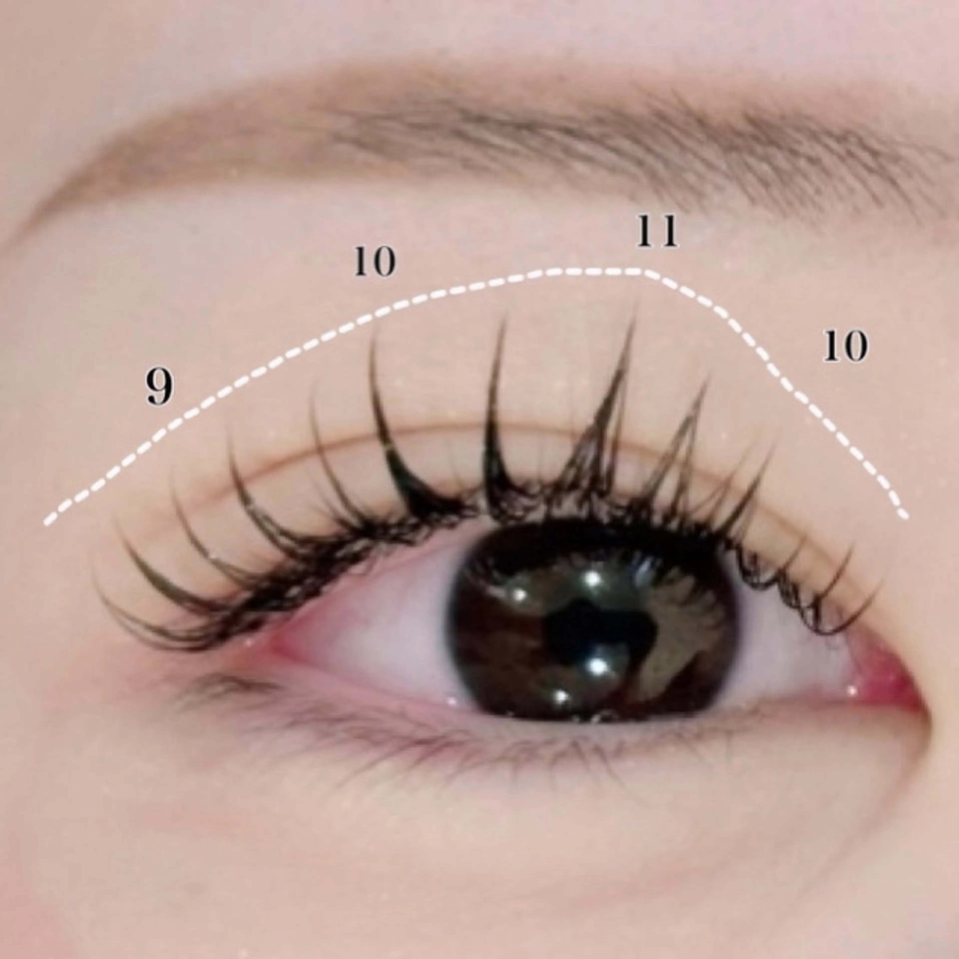マツエク・マツパ chouchou .柏の葉🤍箭内海咲のマツエク・マツパデザイン