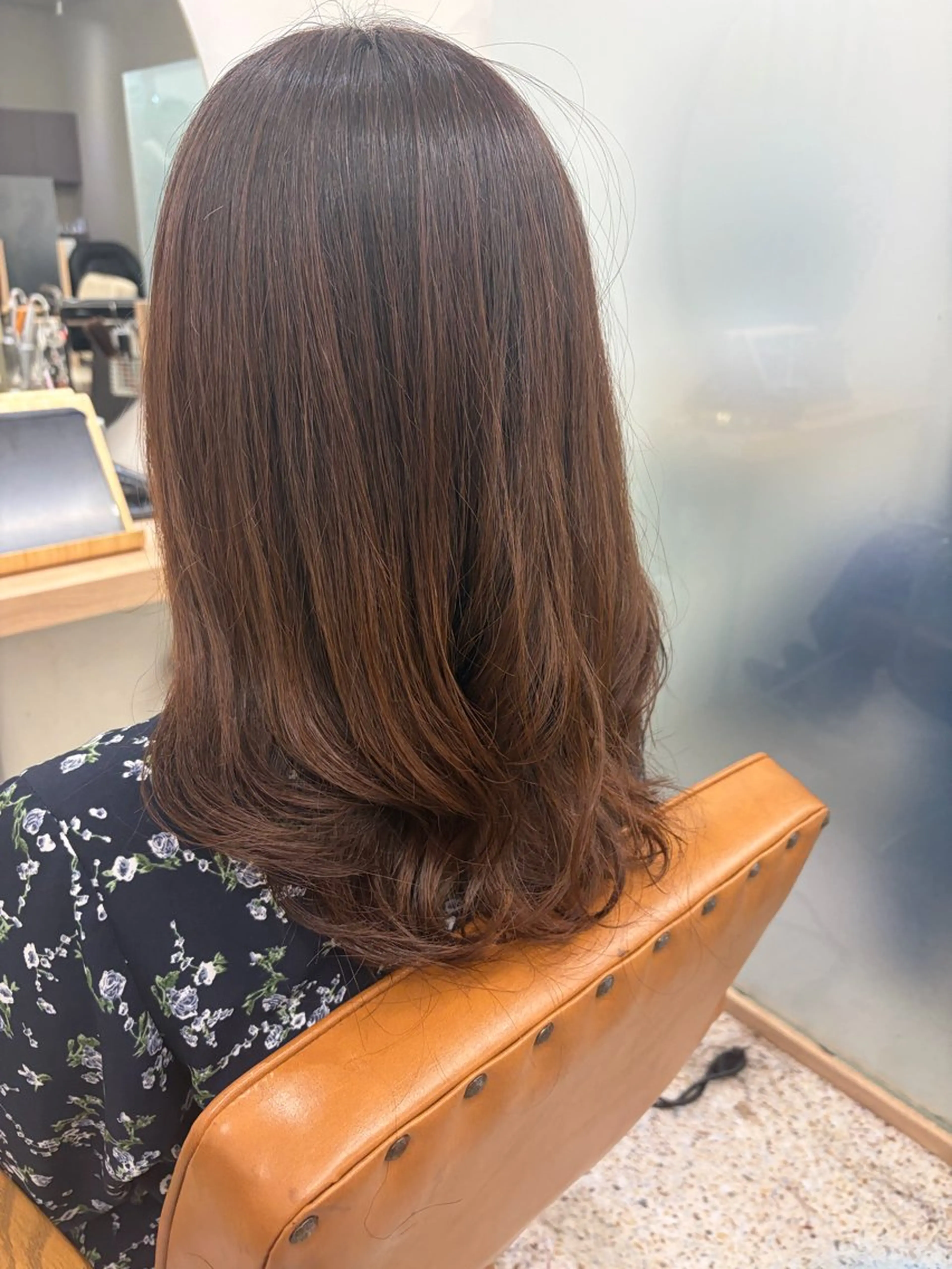 ロング カット パーマ ユニカバイミリー MISAKI🫧のヘアスタイル