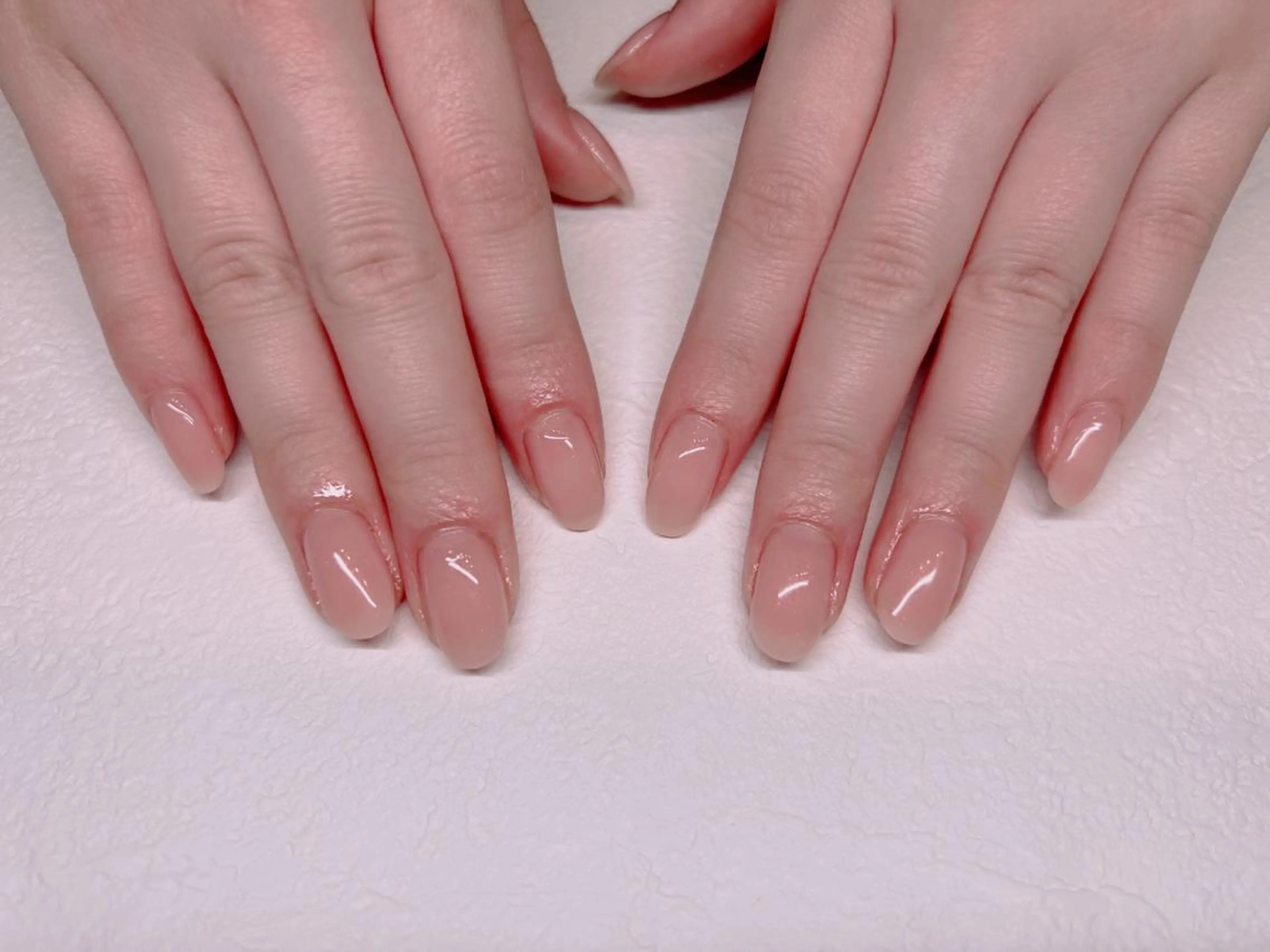 ネイル ワンカラーネイル ハンドネイル lucky nail 歌舞伎町のネイルデザイン