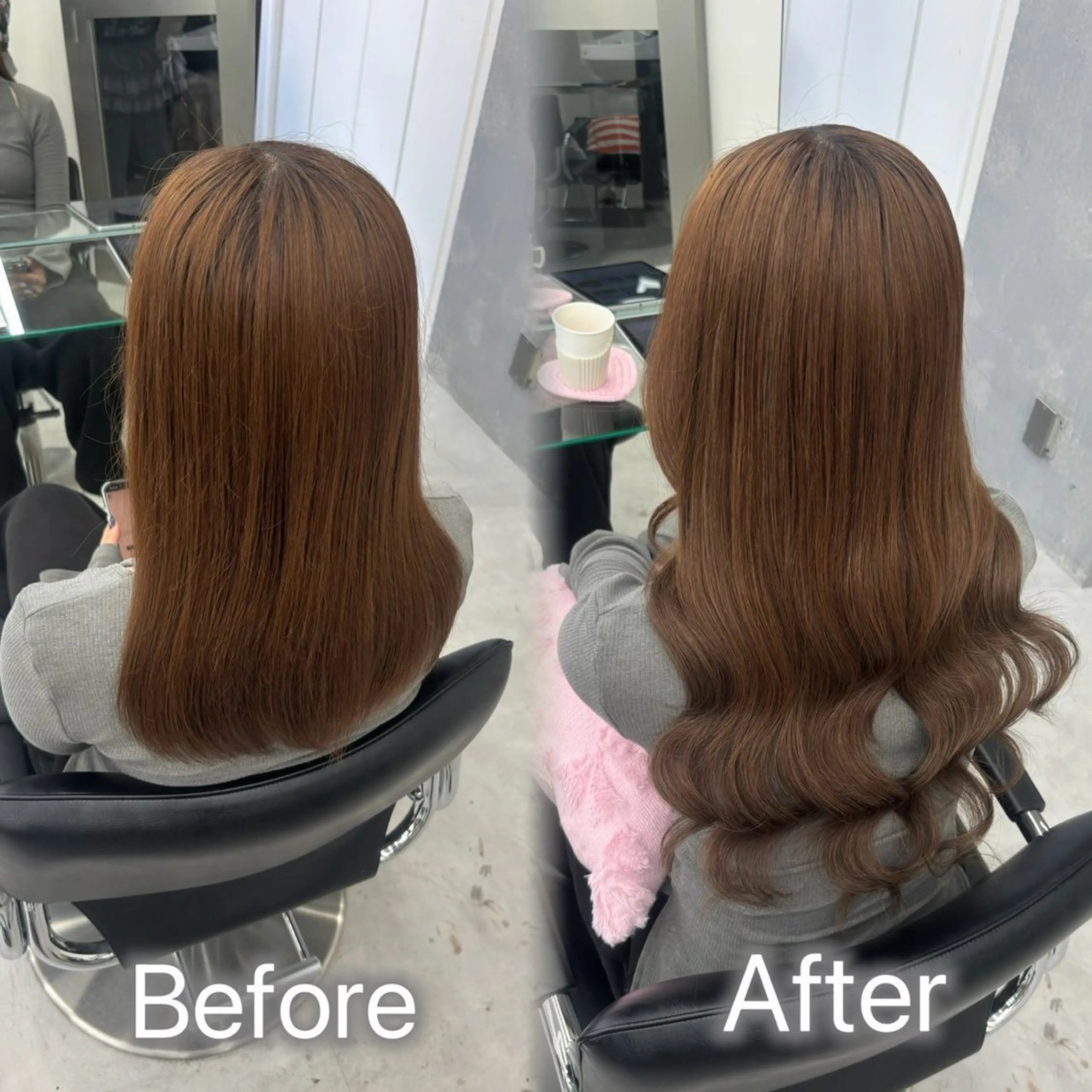 ロング エクステ ロング エクステ エクステ🫧アレンジ ￤横浜  ももはのヘアスタイル